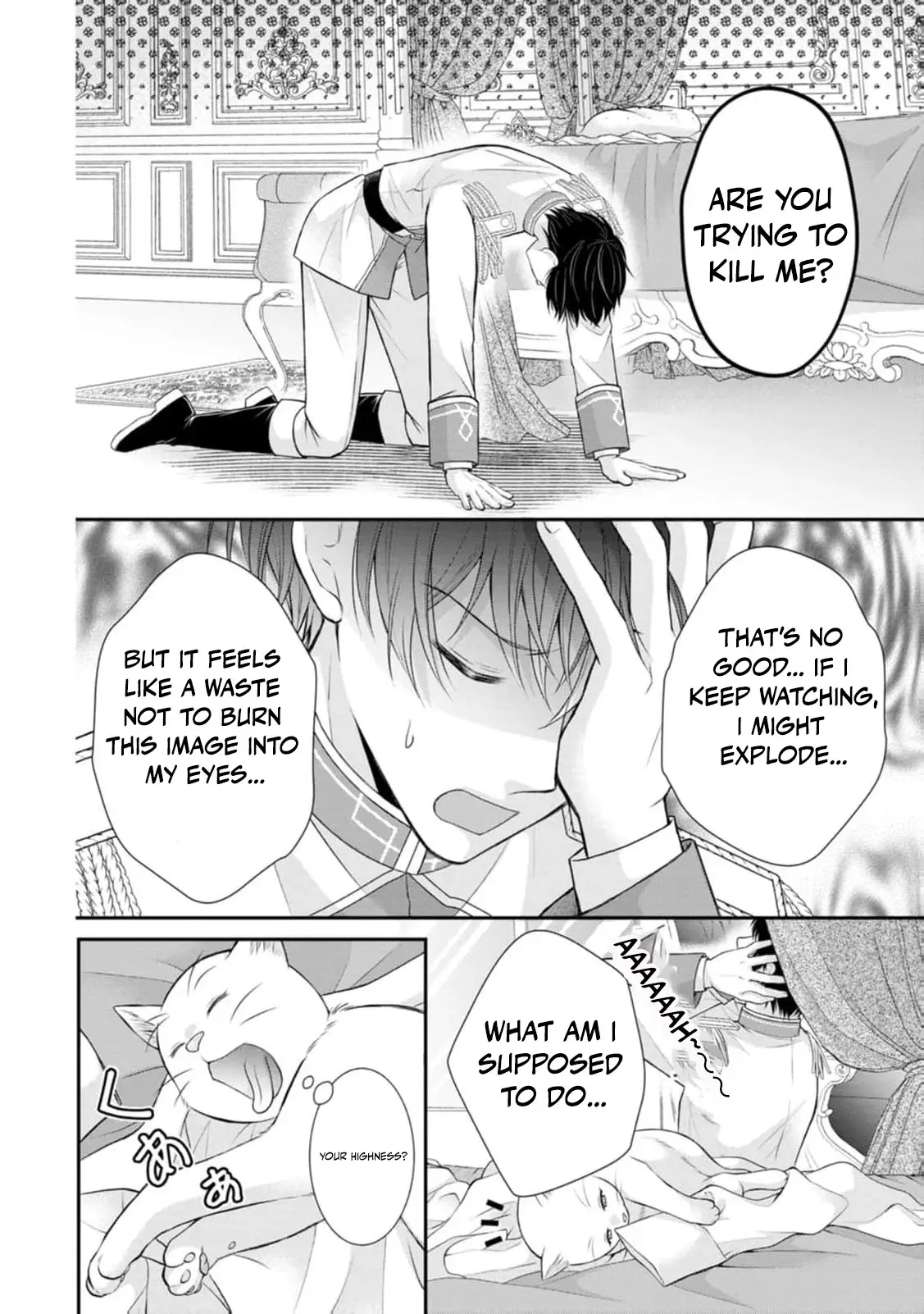 Read Noroi de Neko ni Sareta Akujo, Outaishi ni Hirowareru Manga Online