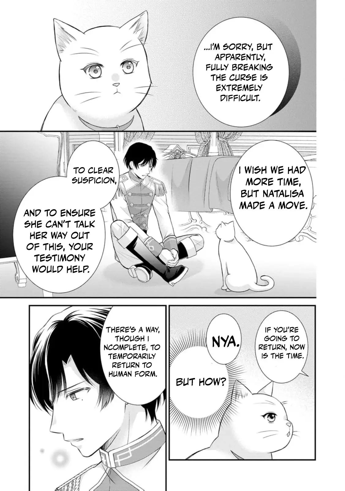 Read Noroi de Neko ni Sareta Akujo, Outaishi ni Hirowareru Manga Online