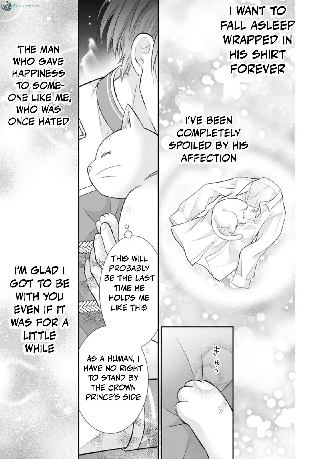 Read Noroi de Neko ni Sareta Akujo, Outaishi ni Hirowareru Manga Online