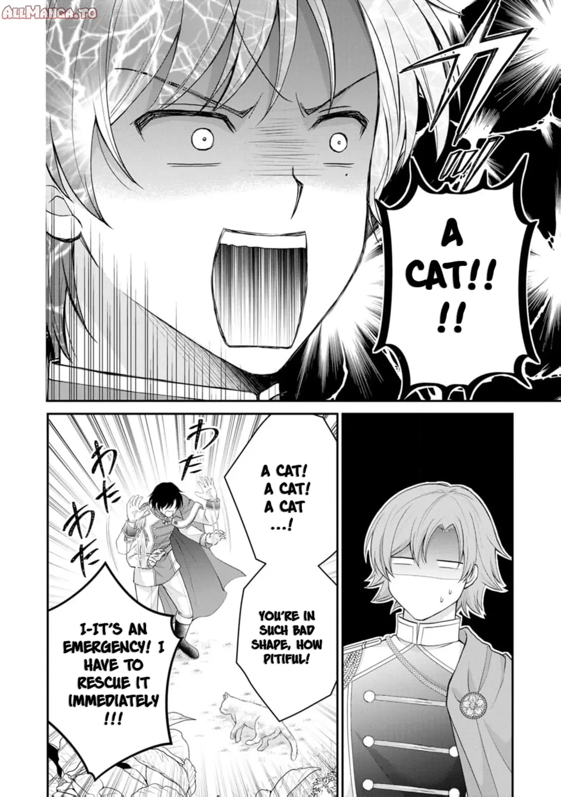 Read Noroi de Neko ni Sareta Akujo, Outaishi ni Hirowareru Manga Online