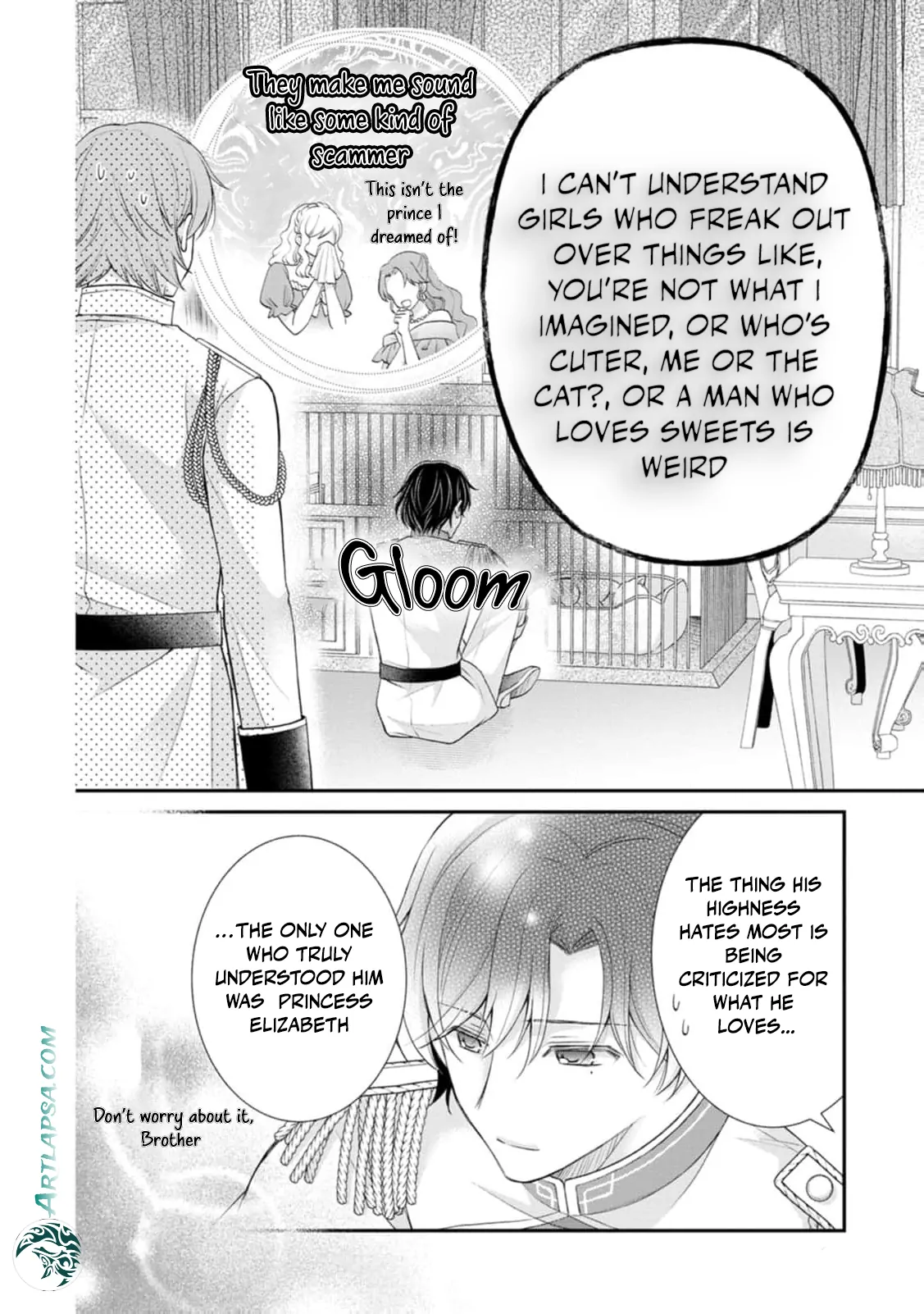 Read Noroi de Neko ni Sareta Akujo, Outaishi ni Hirowareru Manga Online