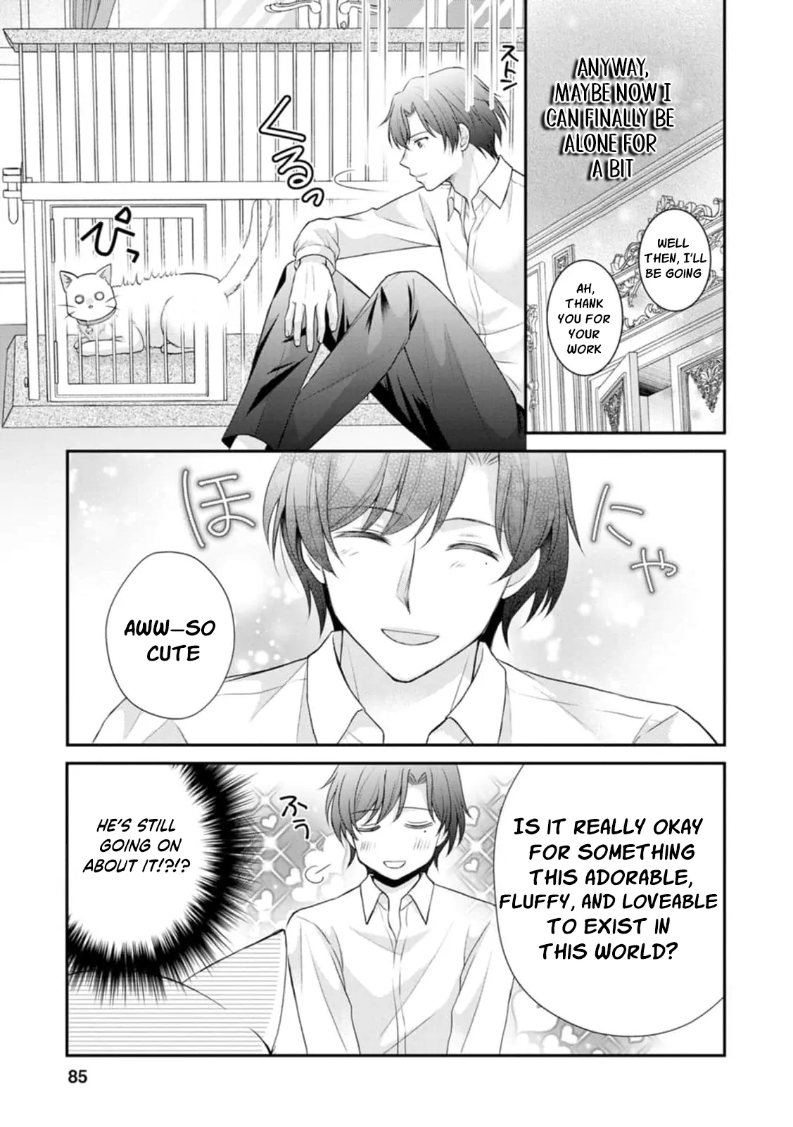 Read Noroi de Neko ni Sareta Akujo, Outaishi ni Hirowareru Manga Online