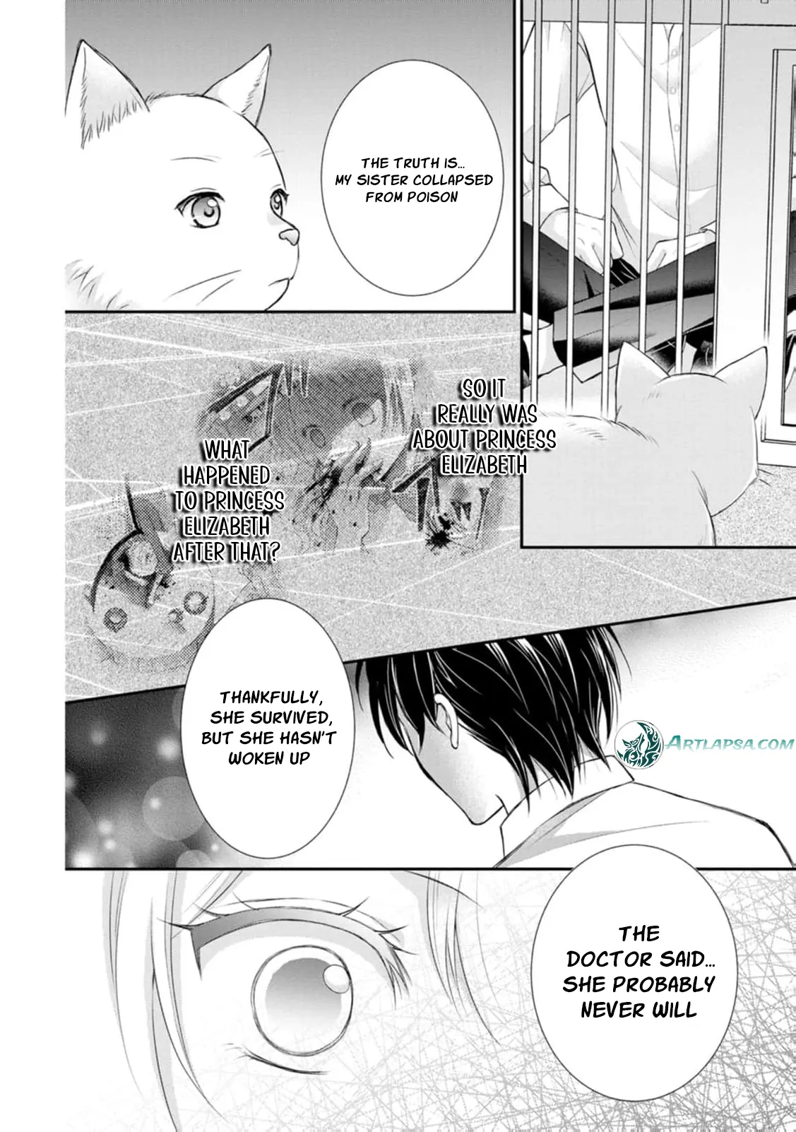 Read Noroi de Neko ni Sareta Akujo, Outaishi ni Hirowareru Manga Online