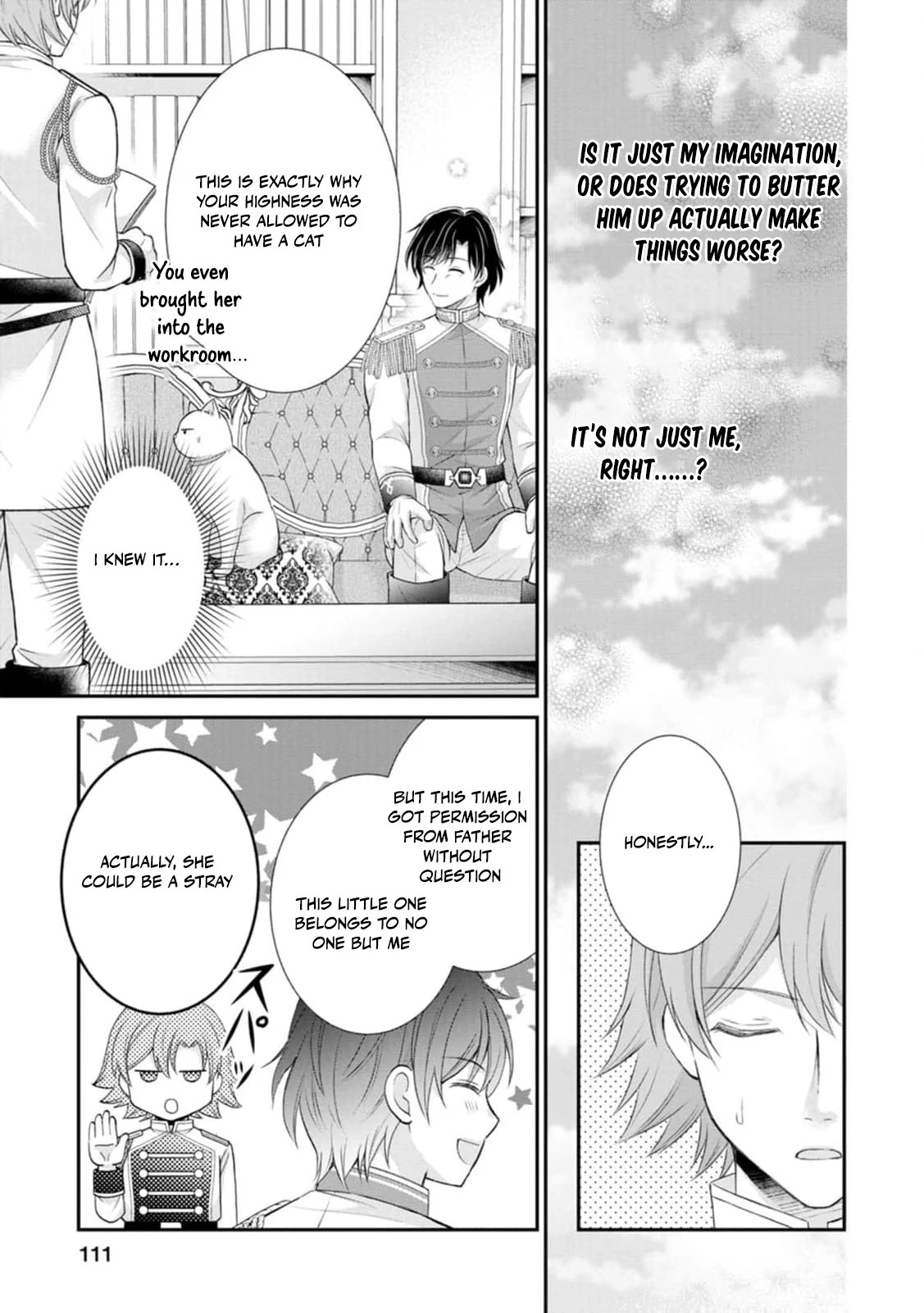 Read Noroi de Neko ni Sareta Akujo, Outaishi ni Hirowareru Manga Online