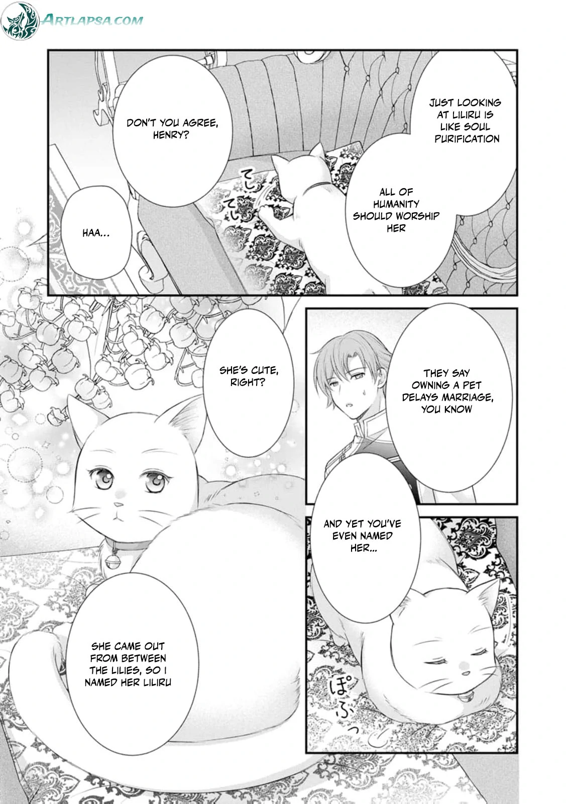 Read Noroi de Neko ni Sareta Akujo, Outaishi ni Hirowareru Manga Online