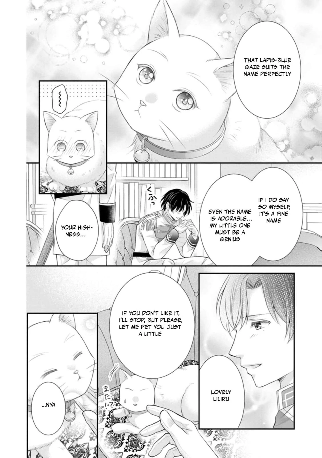 Read Noroi de Neko ni Sareta Akujo, Outaishi ni Hirowareru Manga Online