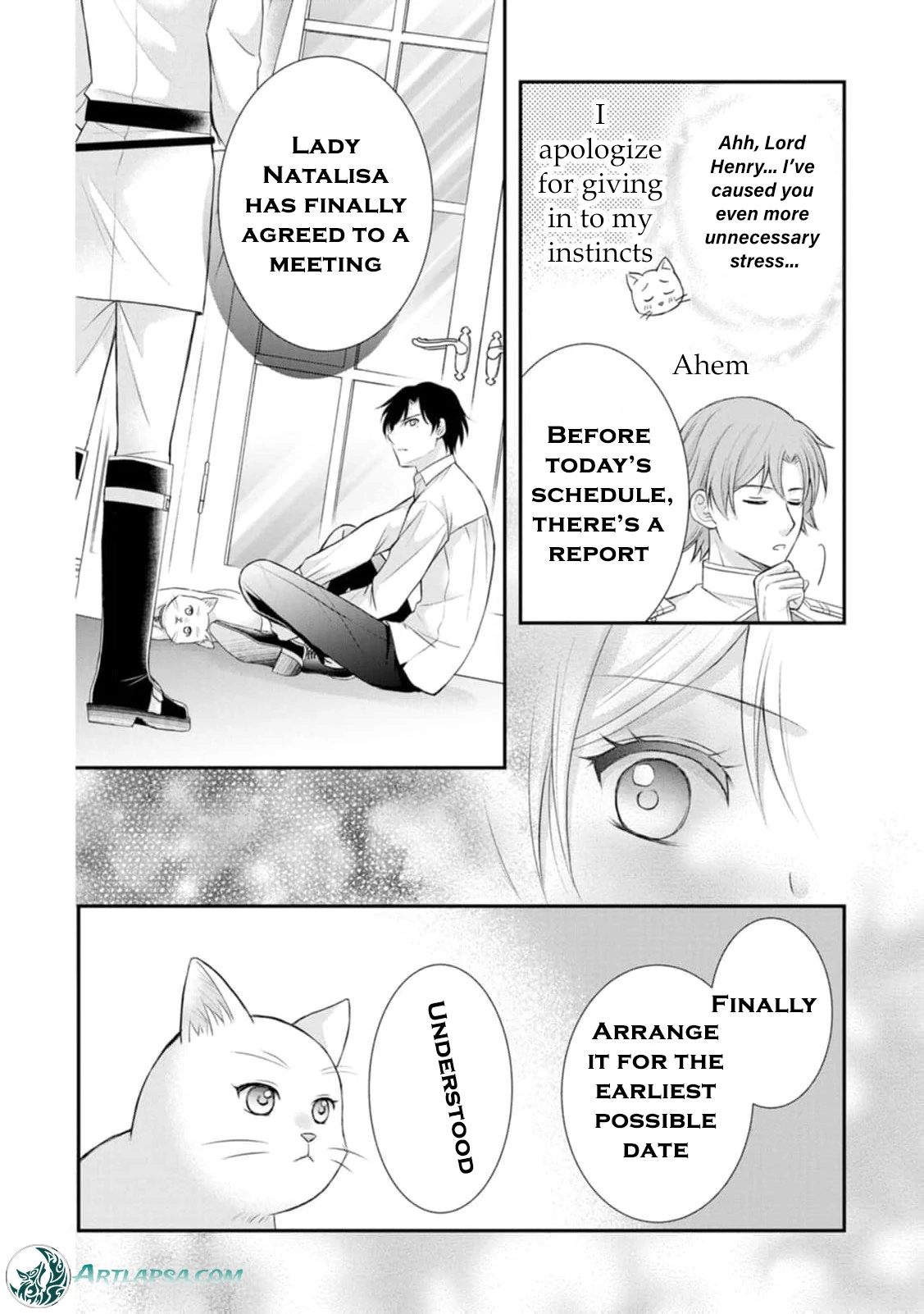 Read Noroi de Neko ni Sareta Akujo, Outaishi ni Hirowareru Manga Online