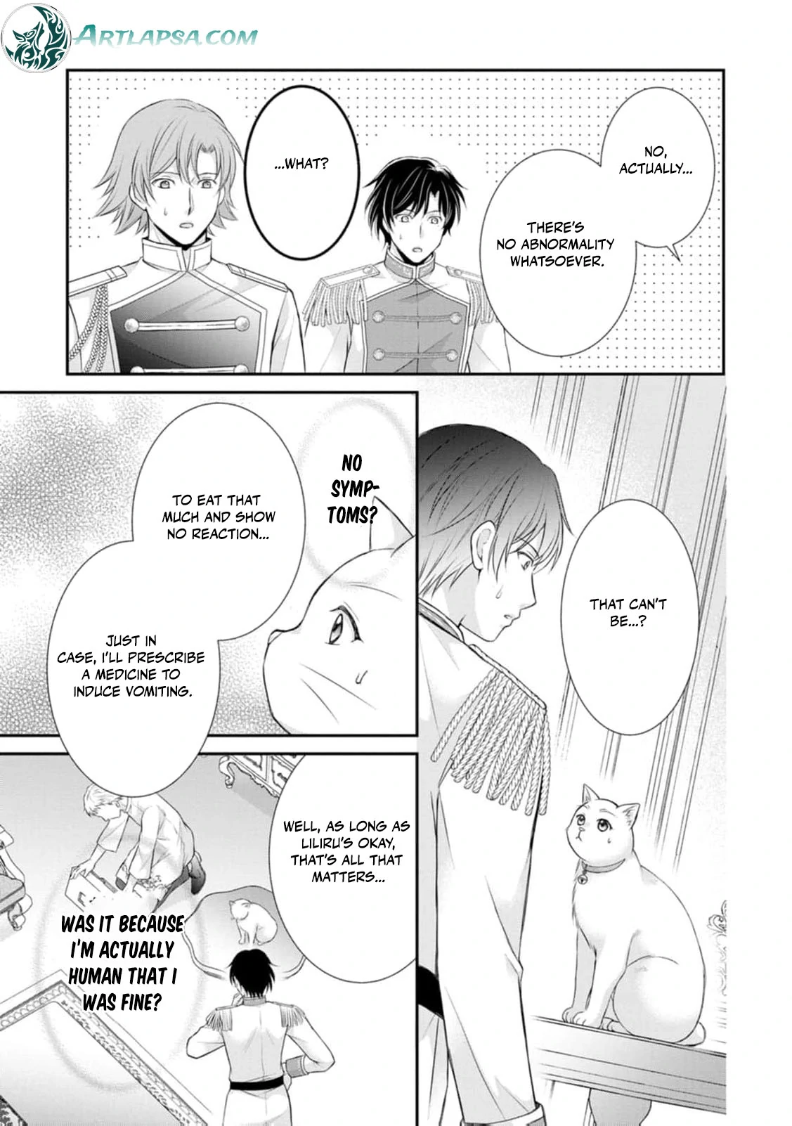 Read Noroi de Neko ni Sareta Akujo, Outaishi ni Hirowareru Manga Online