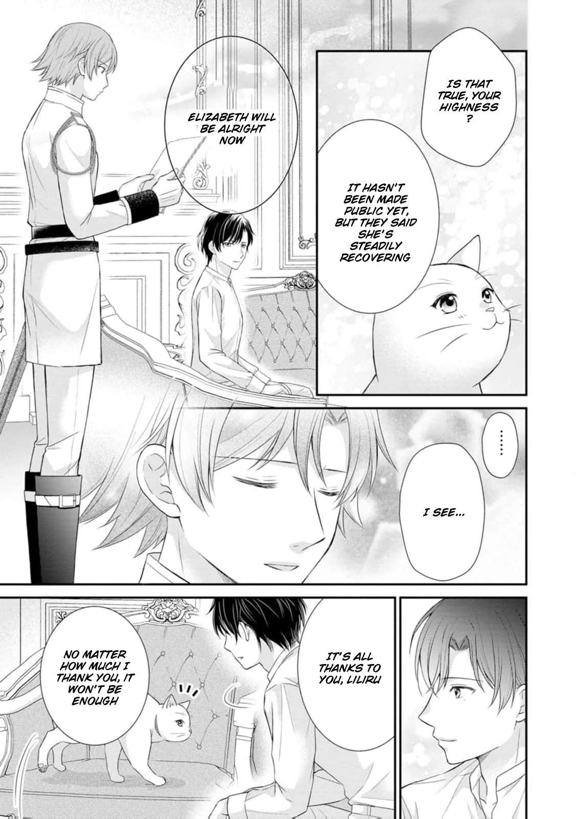 Read Noroi de Neko ni Sareta Akujo, Outaishi ni Hirowareru Manga Online