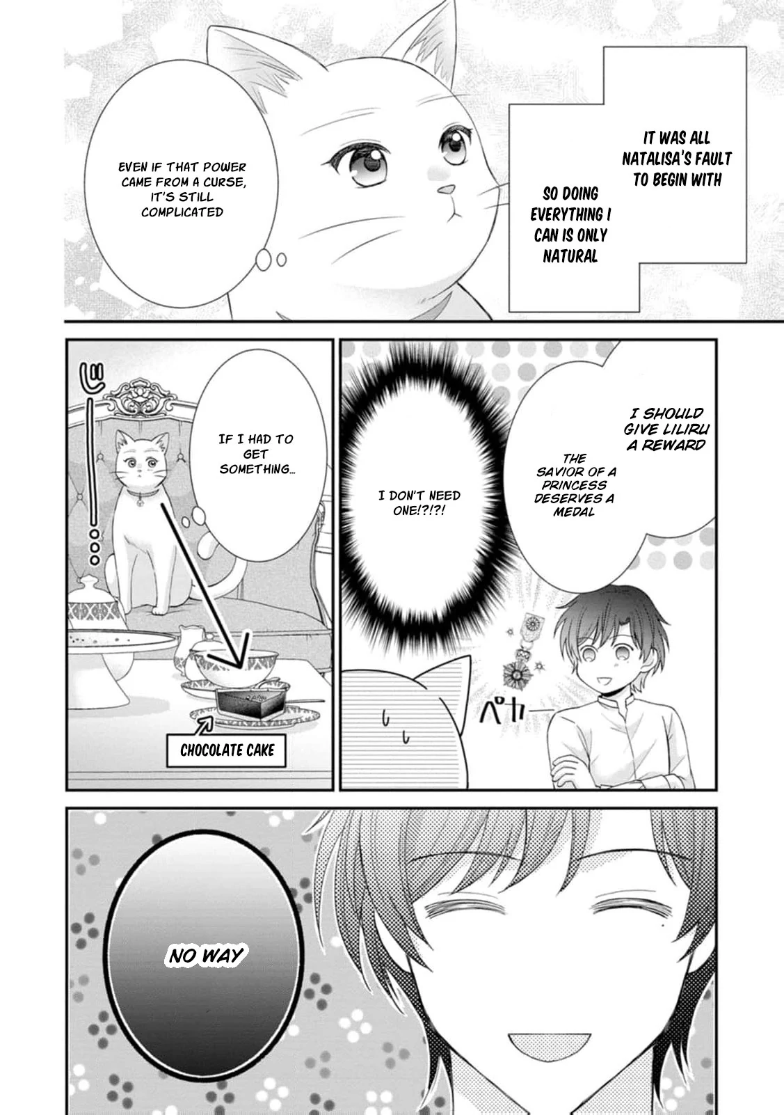 Read Noroi de Neko ni Sareta Akujo, Outaishi ni Hirowareru Manga Online