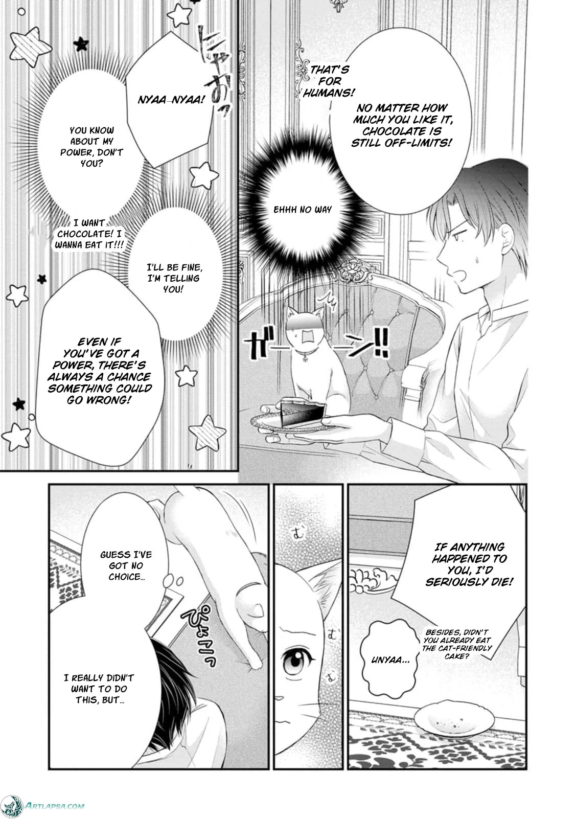 Read Noroi de Neko ni Sareta Akujo, Outaishi ni Hirowareru Manga Online