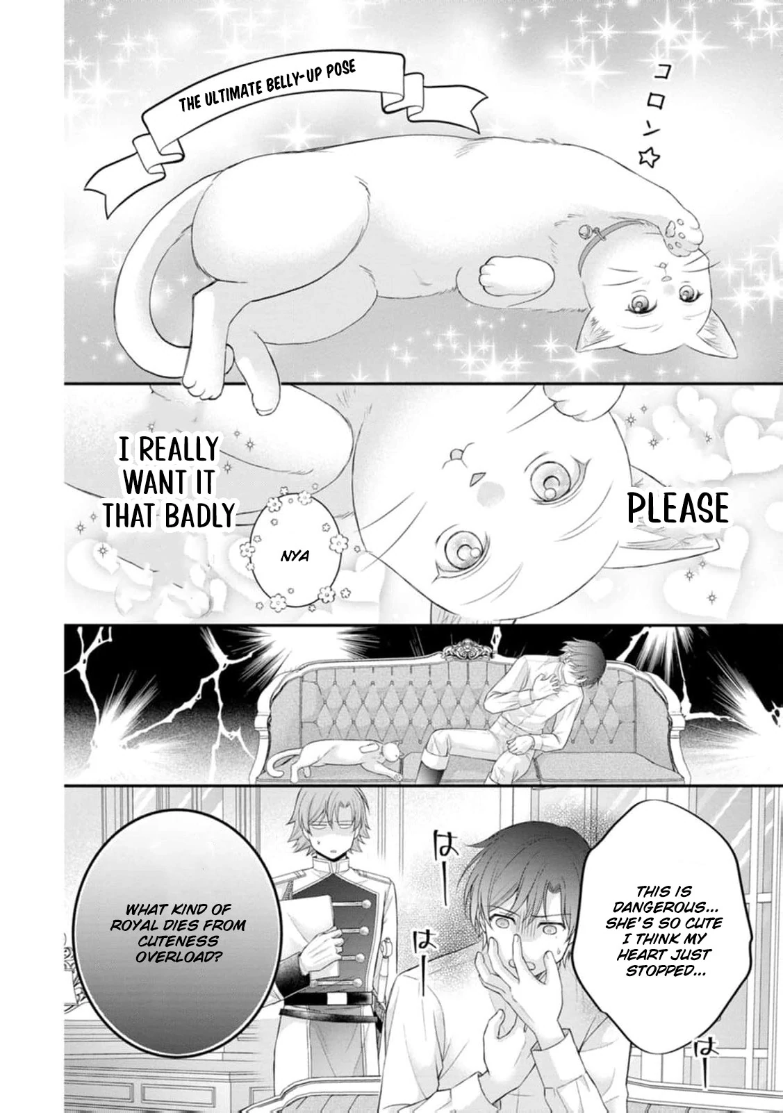 Read Noroi de Neko ni Sareta Akujo, Outaishi ni Hirowareru Manga Online