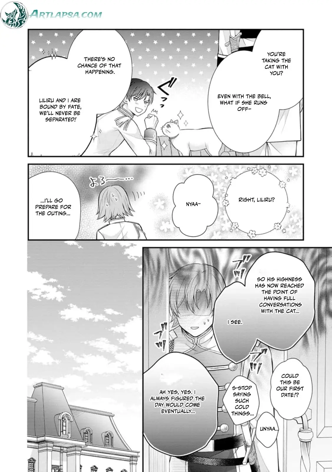 Read Noroi de Neko ni Sareta Akujo, Outaishi ni Hirowareru Manga Online