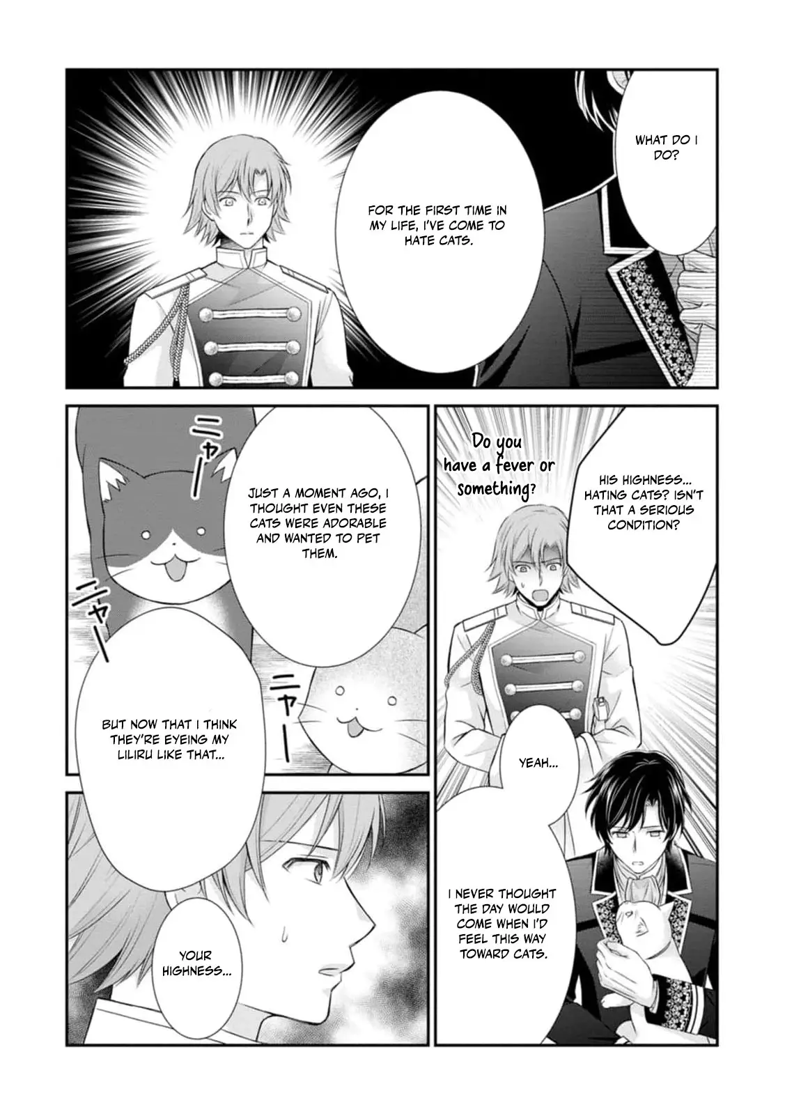 Read Noroi de Neko ni Sareta Akujo, Outaishi ni Hirowareru Manga Online