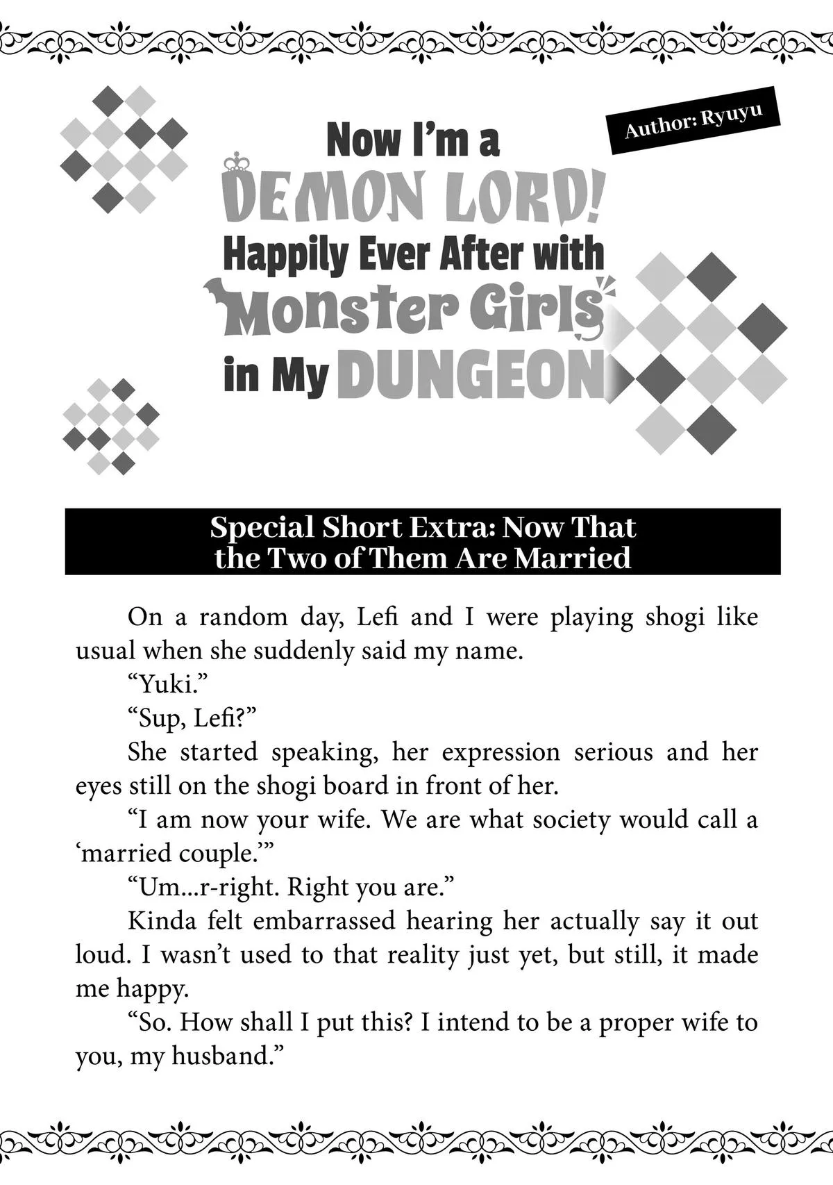 Read Now I’m a Demon Lord! Happily Ever After with Monster Girls in My Dungeon Manga Online