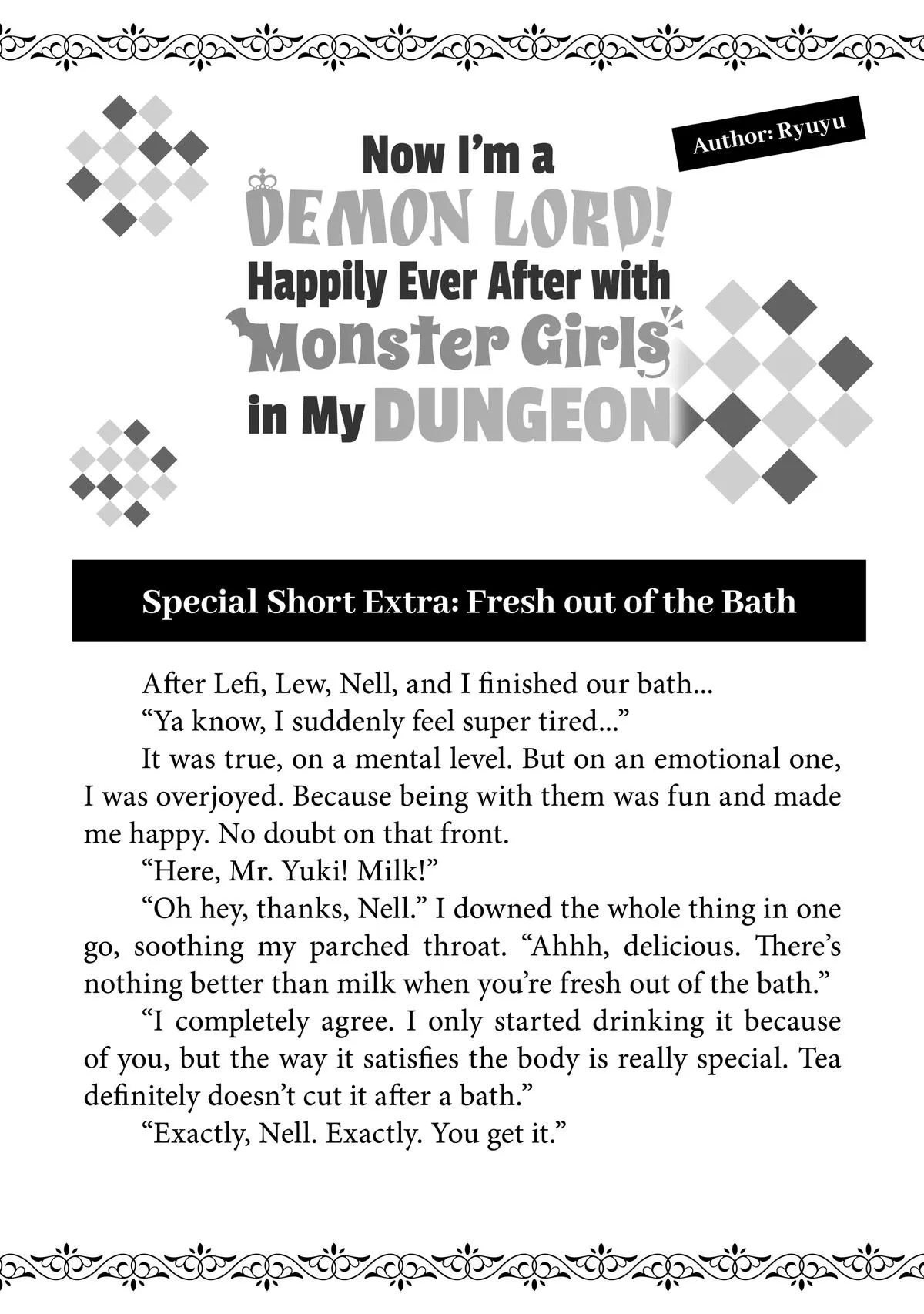 Read Now I’m a Demon Lord! Happily Ever After with Monster Girls in My Dungeon Manga Online