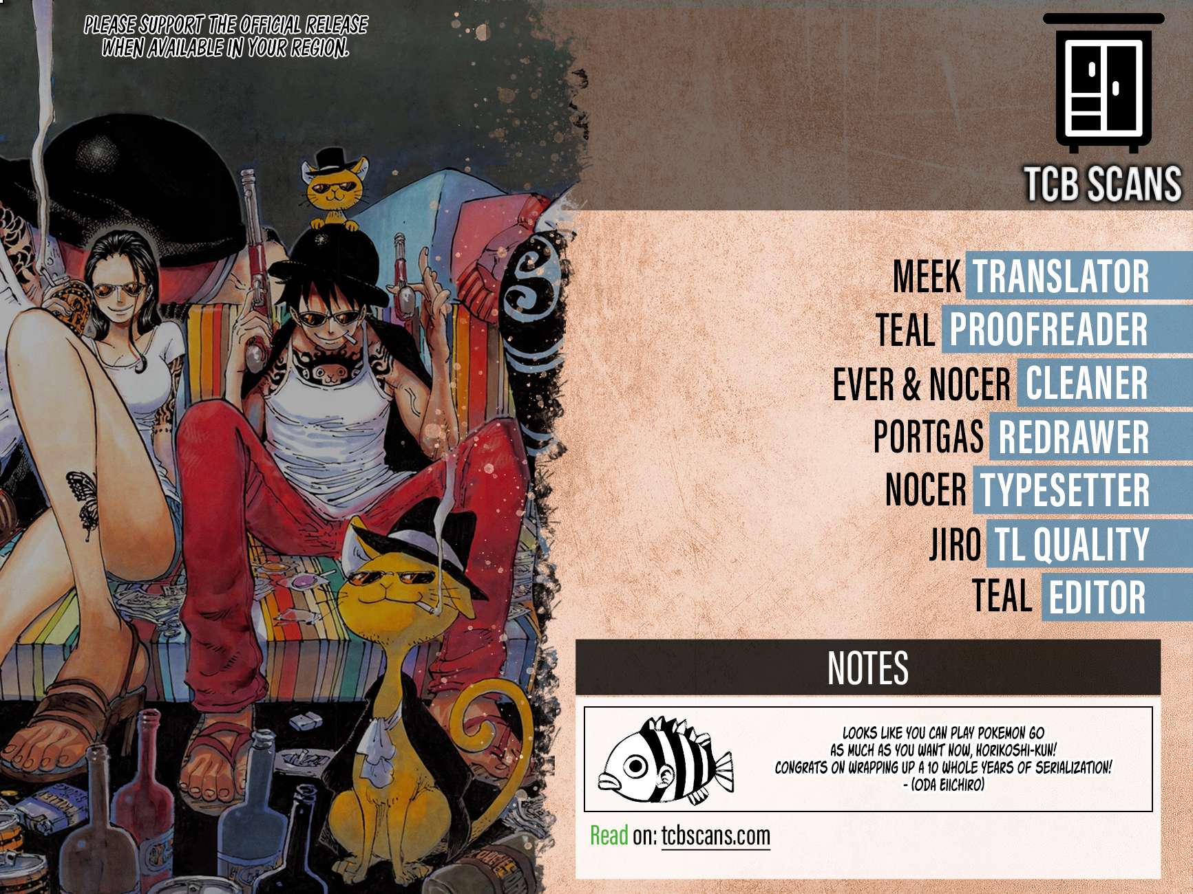 Read One Piece Manga Online