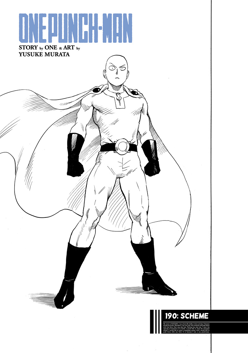 Read One Punch Man Manga Online
