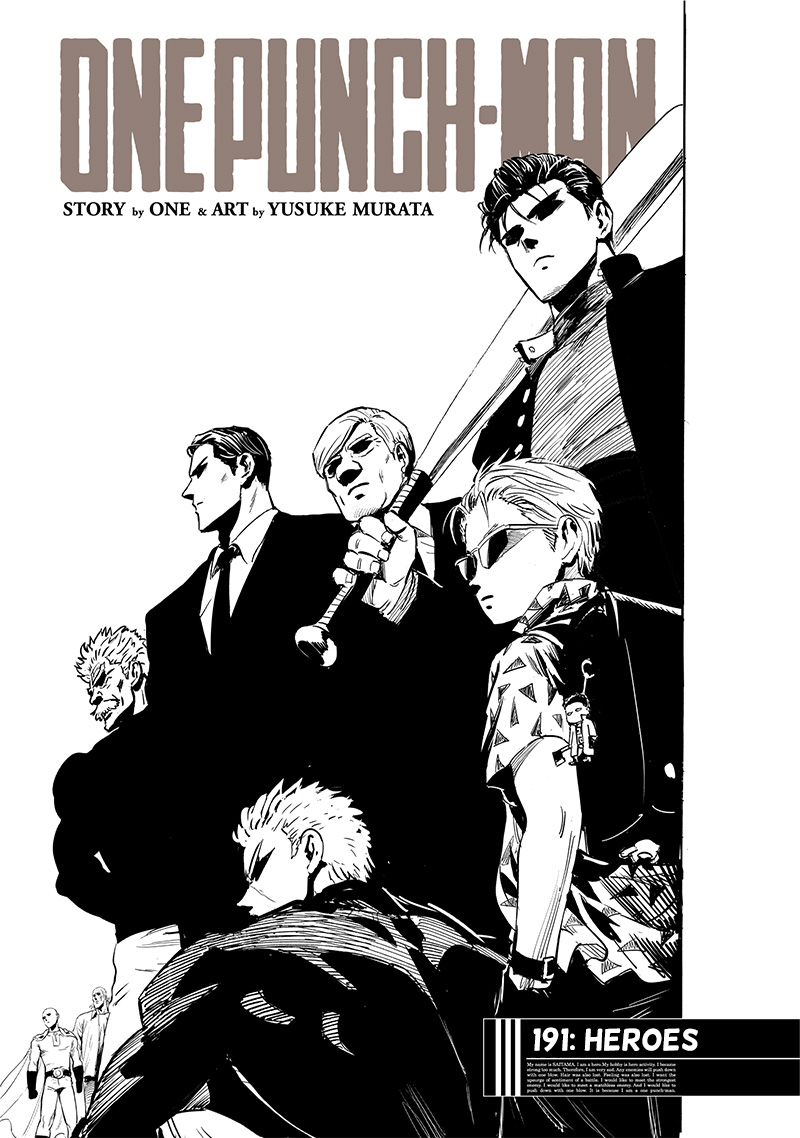 Read One Punch Man Manga Online