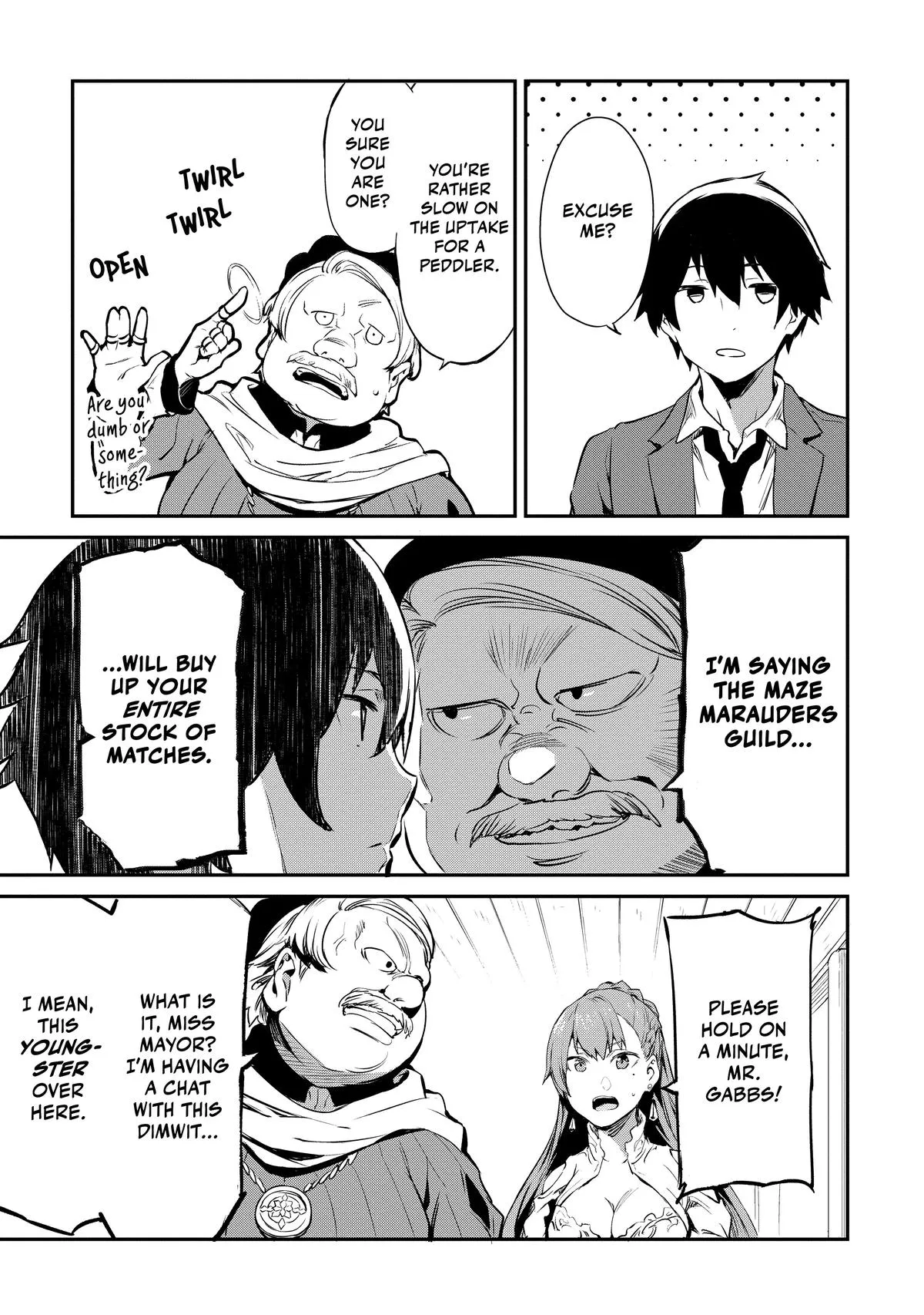 Read Peddler in Another World I Can Go Back to My World Whenever I Want Manga Online