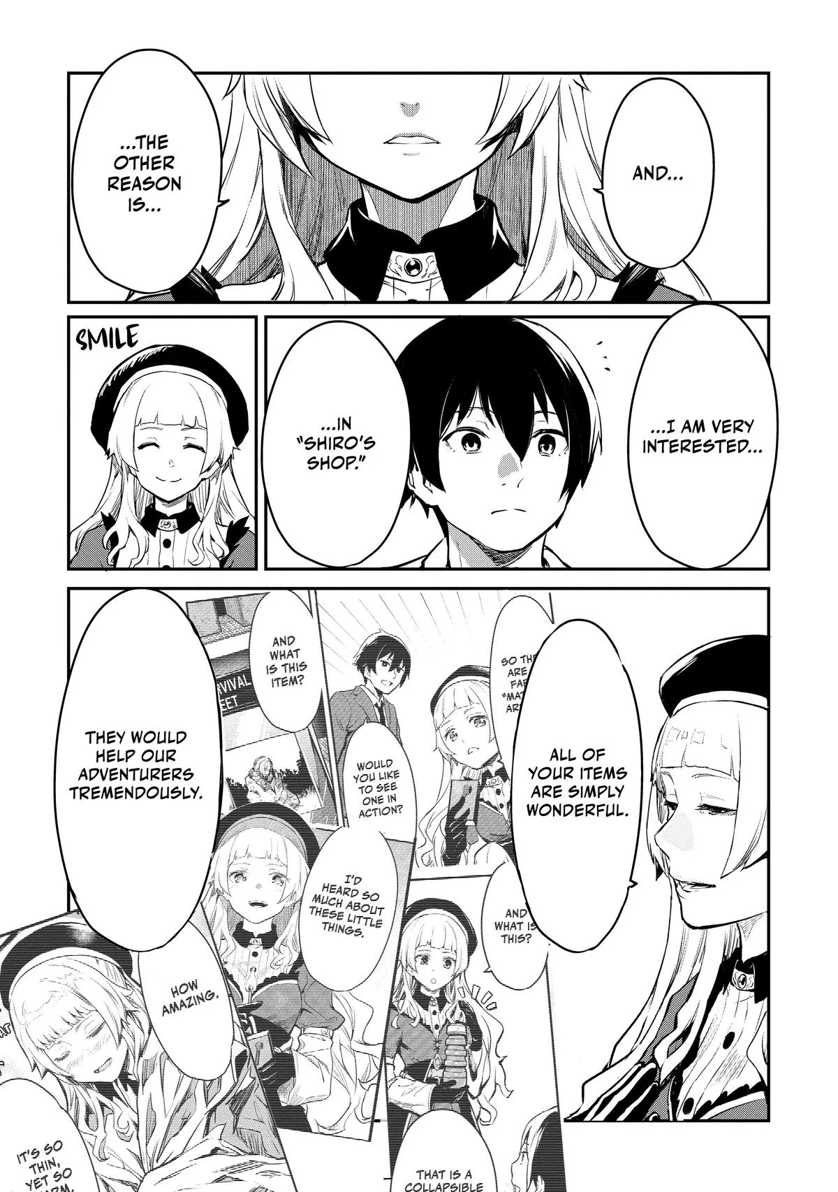 Read Peddler in Another World I Can Go Back to My World Whenever I Want Manga Online