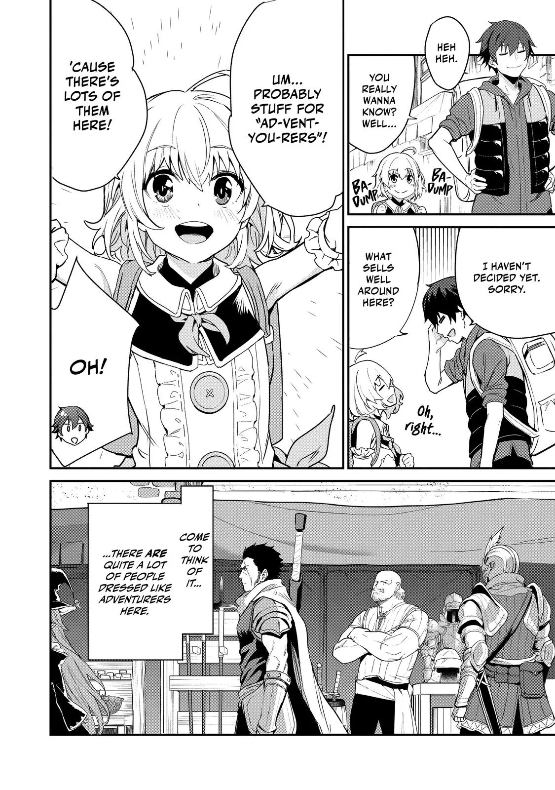 Read Peddler in Another World I Can Go Back to My World Whenever I Want Manga Online