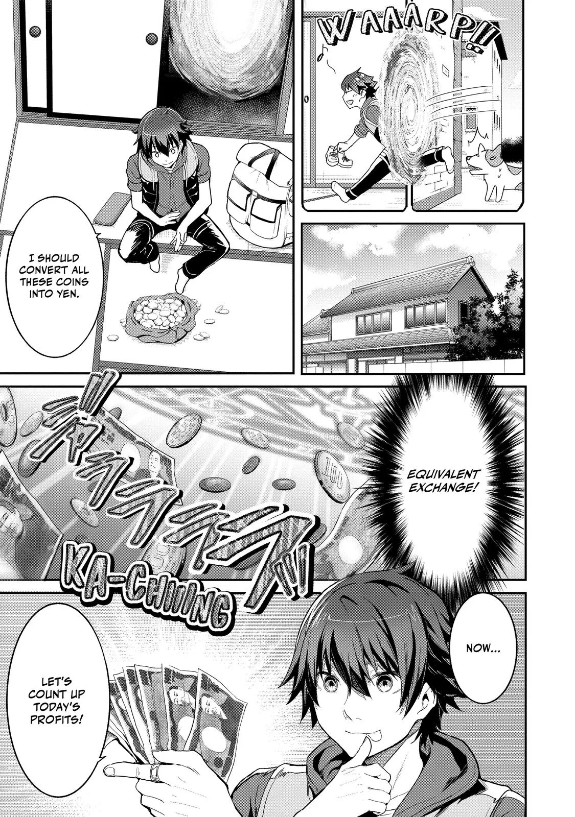 Read Peddler in Another World I Can Go Back to My World Whenever I Want Manga Online