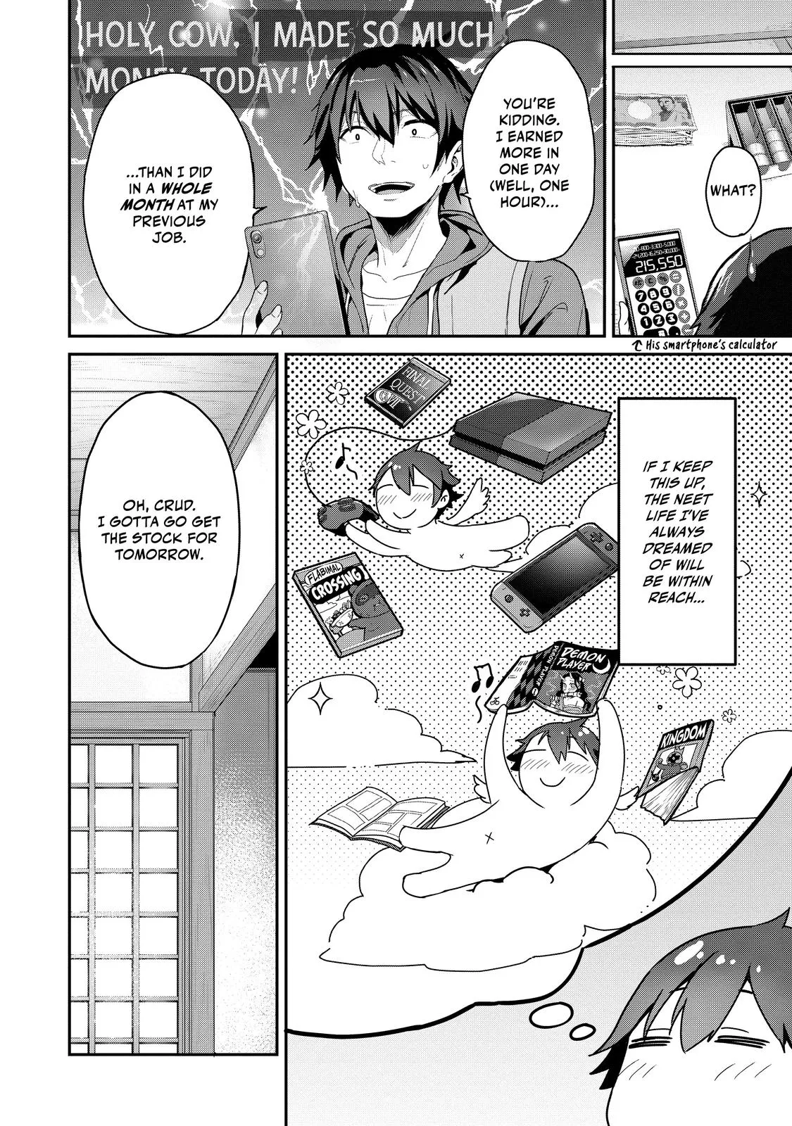 Read Peddler in Another World I Can Go Back to My World Whenever I Want Manga Online