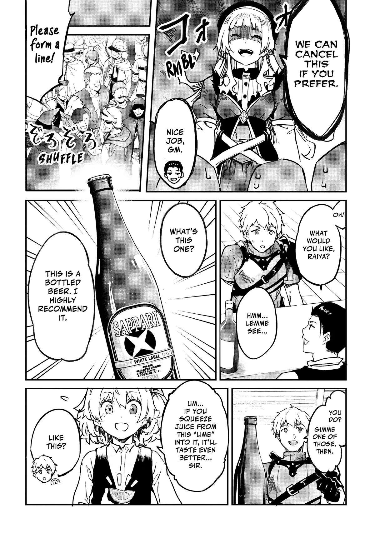 Read Peddler in Another World I Can Go Back to My World Whenever I Want Manga Online