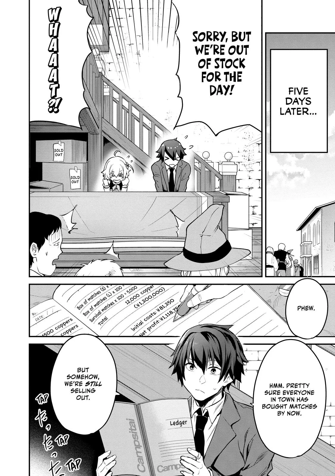 Read Peddler in Another World I Can Go Back to My World Whenever I Want Manga Online