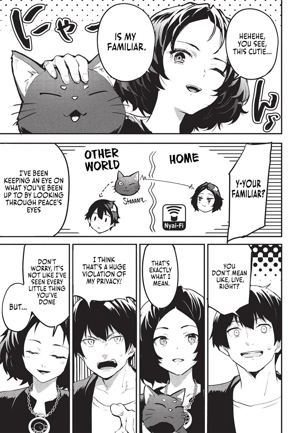 Read Peddler in Another World I Can Go Back to My World Whenever I Want Manga Online