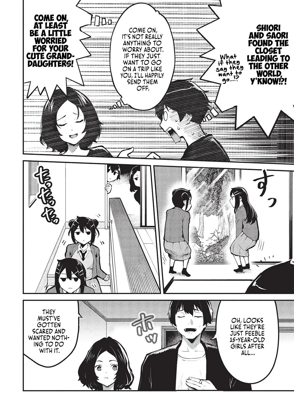 Read Peddler in Another World I Can Go Back to My World Whenever I Want Manga Online