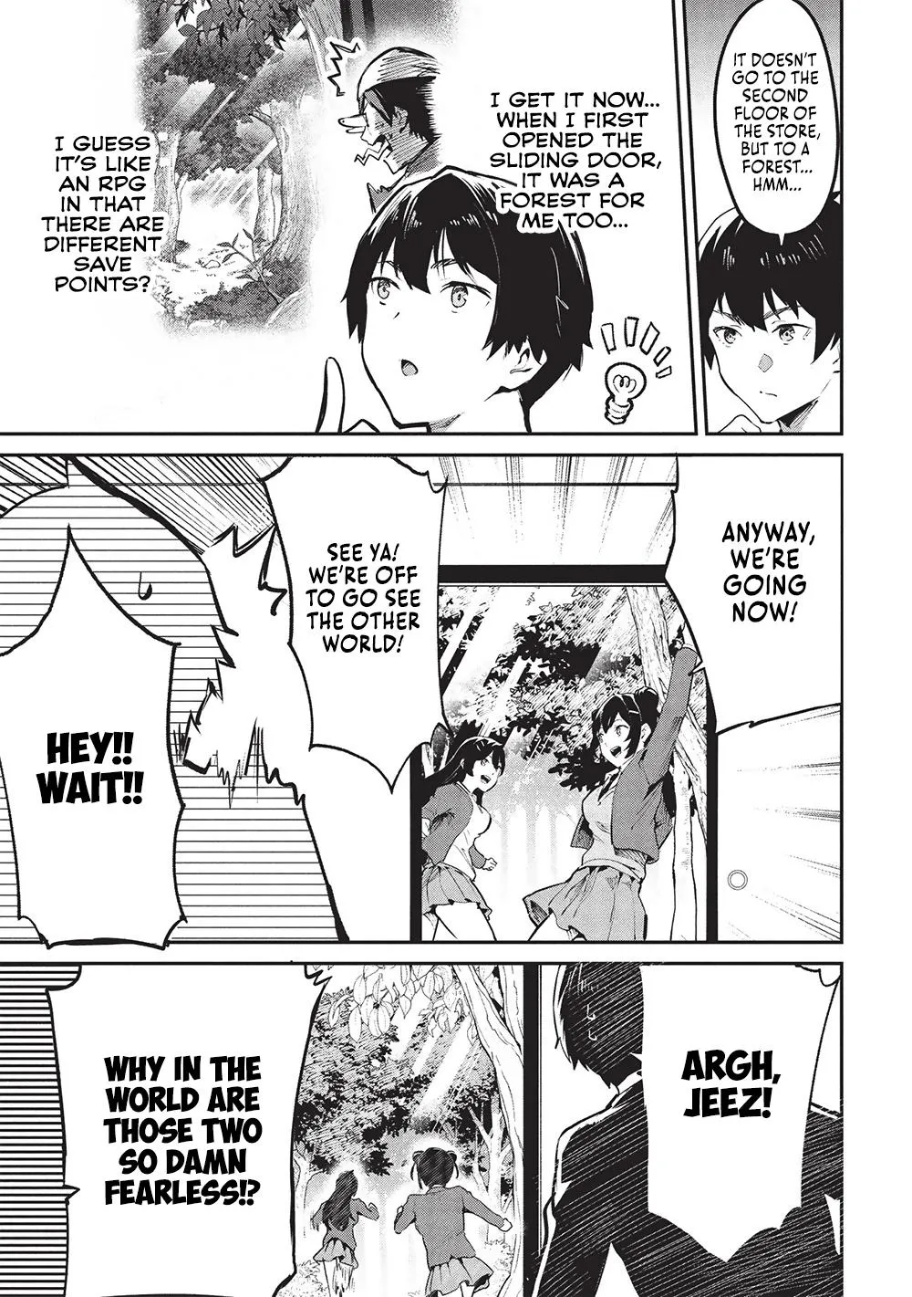 Read Peddler in Another World I Can Go Back to My World Whenever I Want Manga Online