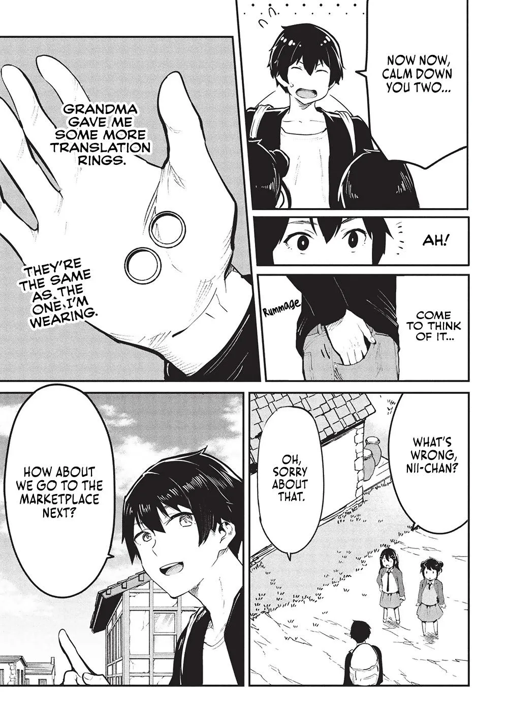 Read Peddler in Another World I Can Go Back to My World Whenever I Want Manga Online