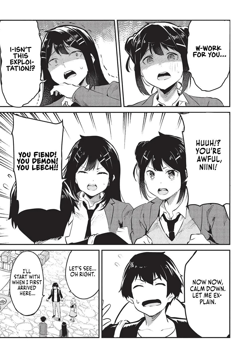 Read Peddler in Another World I Can Go Back to My World Whenever I Want Manga Online