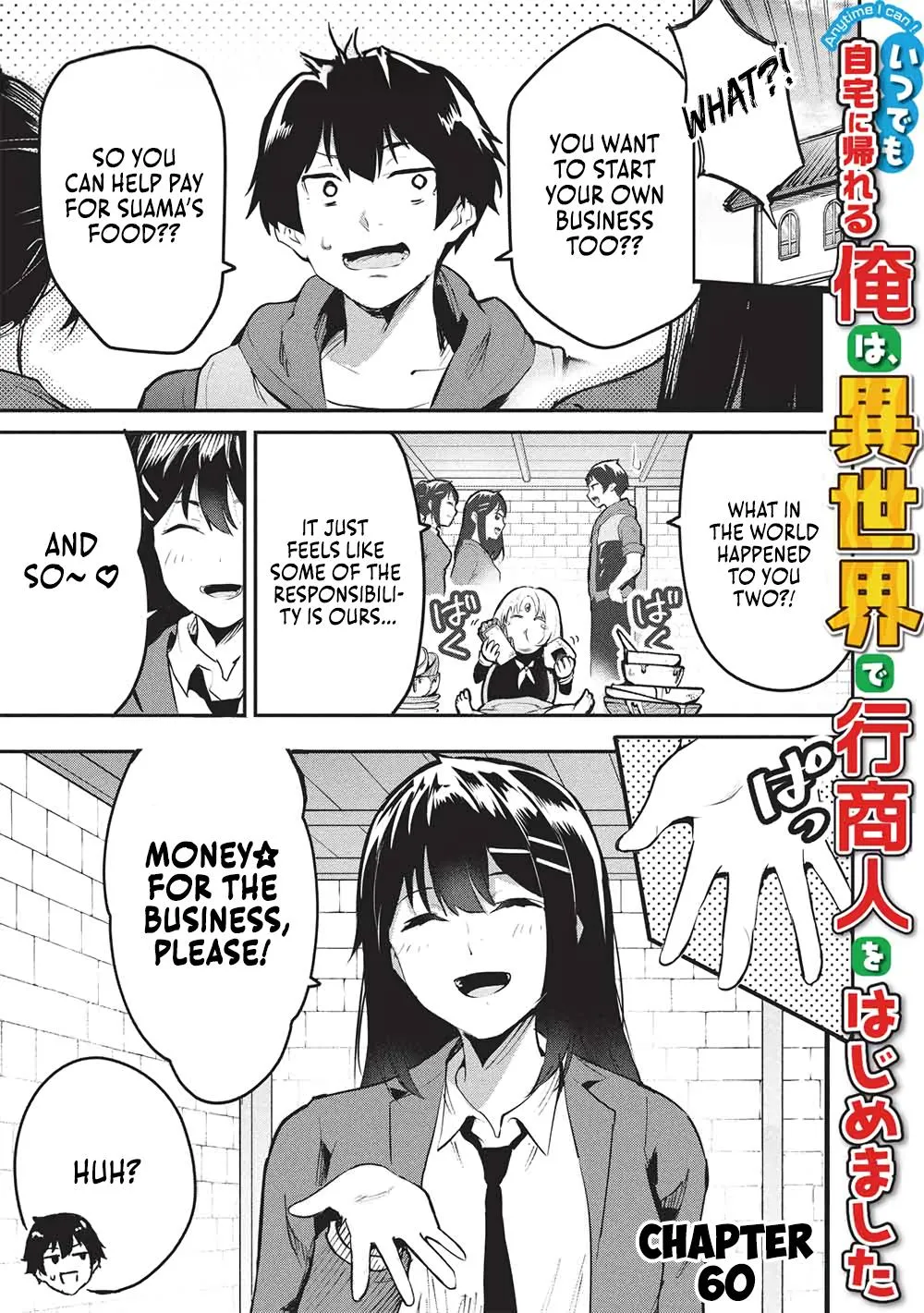 Read Peddler in Another World I Can Go Back to My World Whenever I Want Manga Online