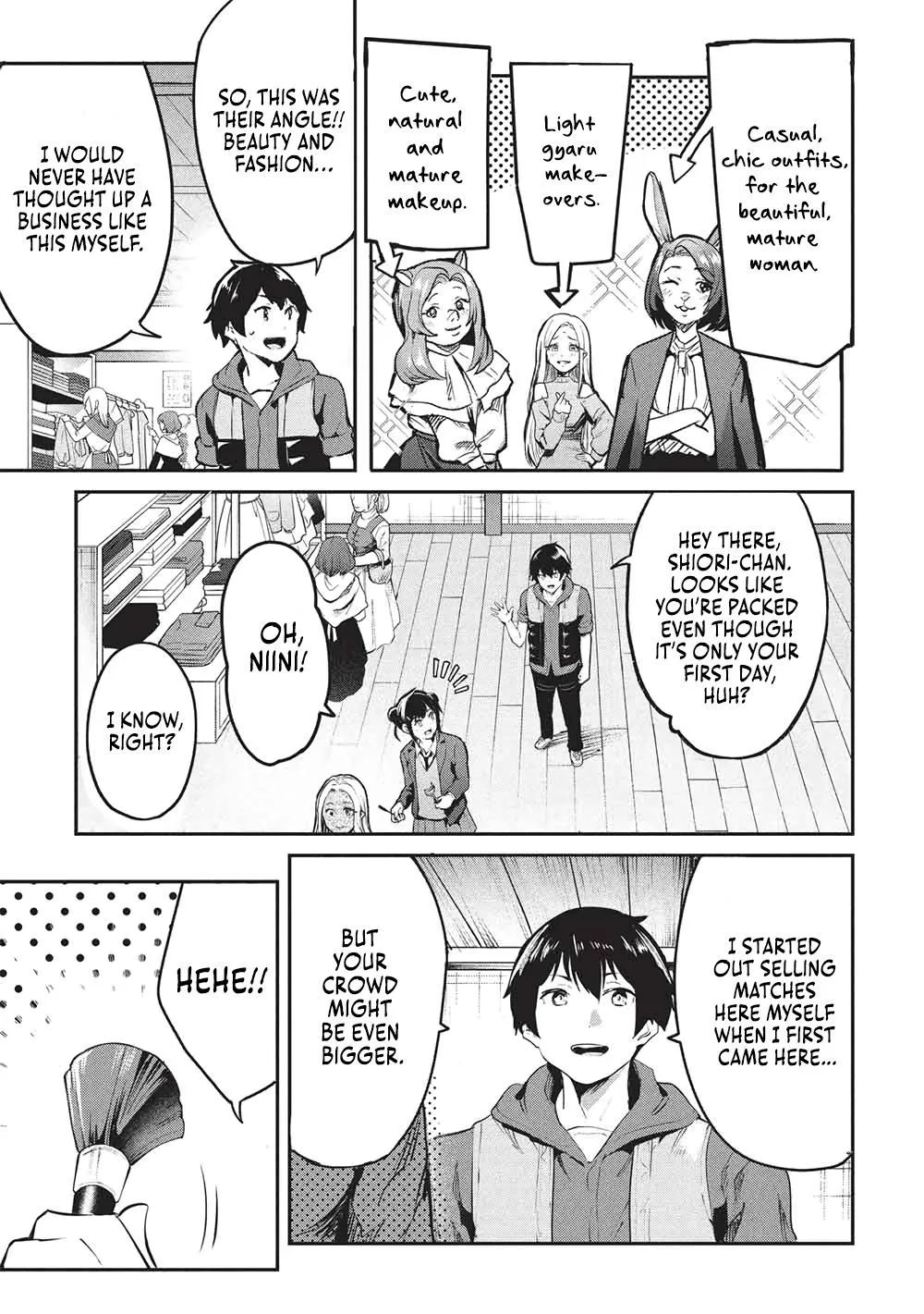 Read Peddler in Another World I Can Go Back to My World Whenever I Want Manga Online