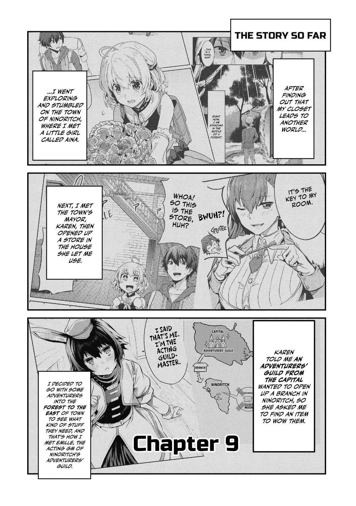 Read Peddler in Another World I Can Go Back to My World Whenever I Want Manga Online