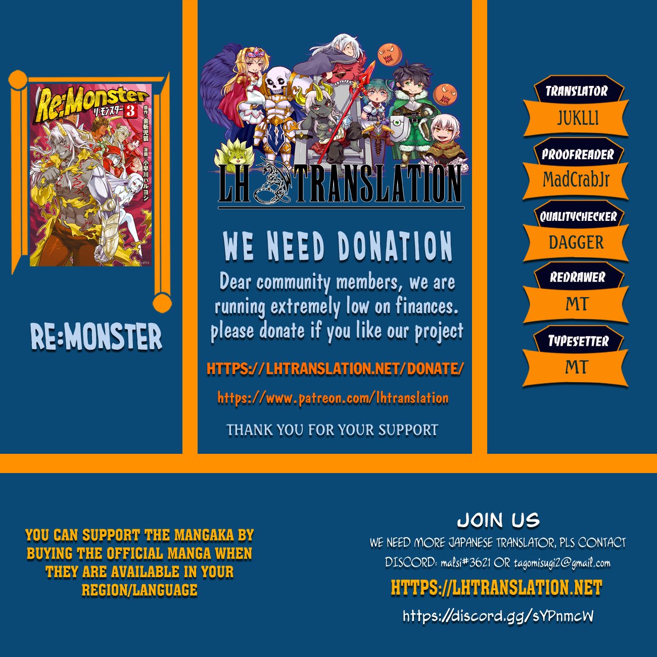 Read Re Monster Manga Online