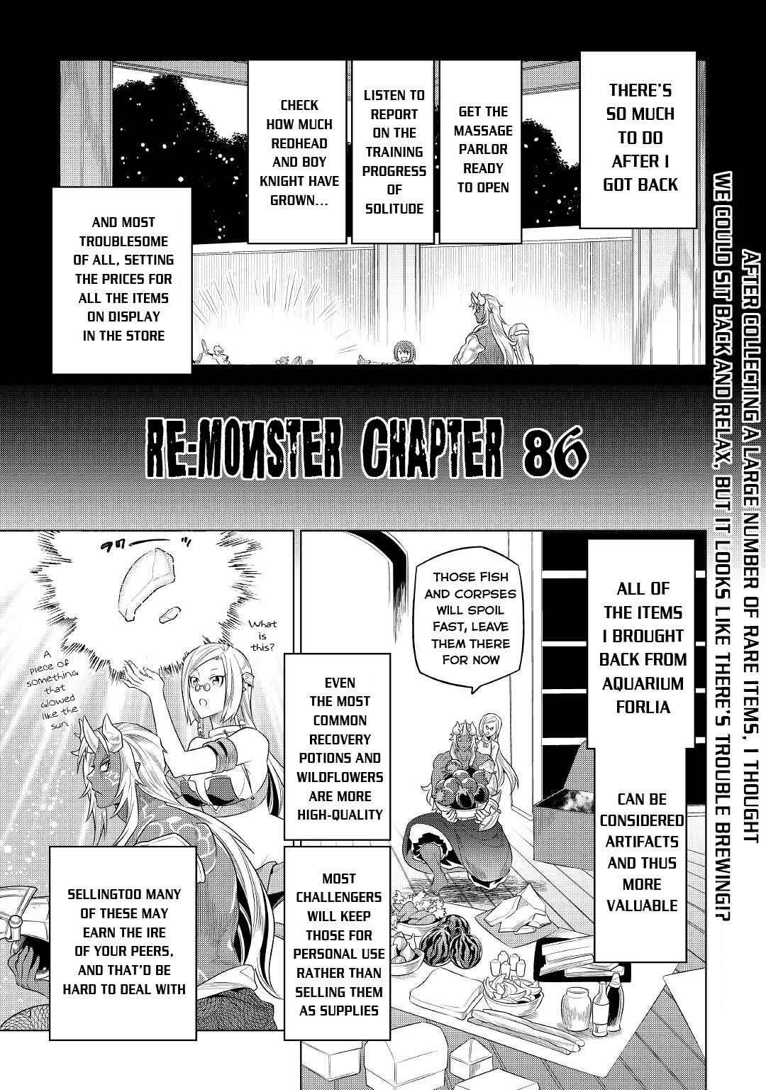 Read Re Monster Manga Online