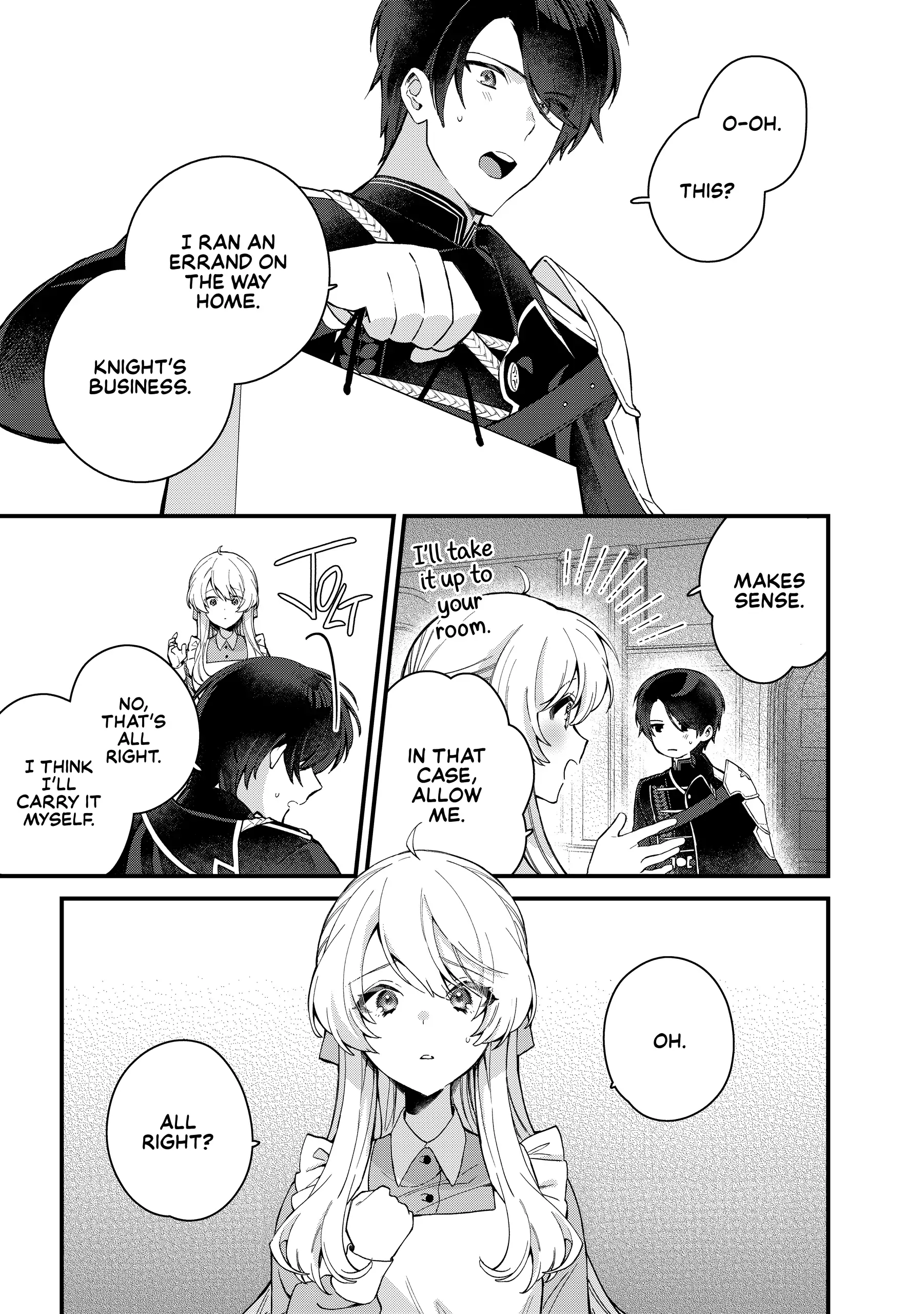 Read Safe & Sound in the Arms of an Elite Knight Manga Online