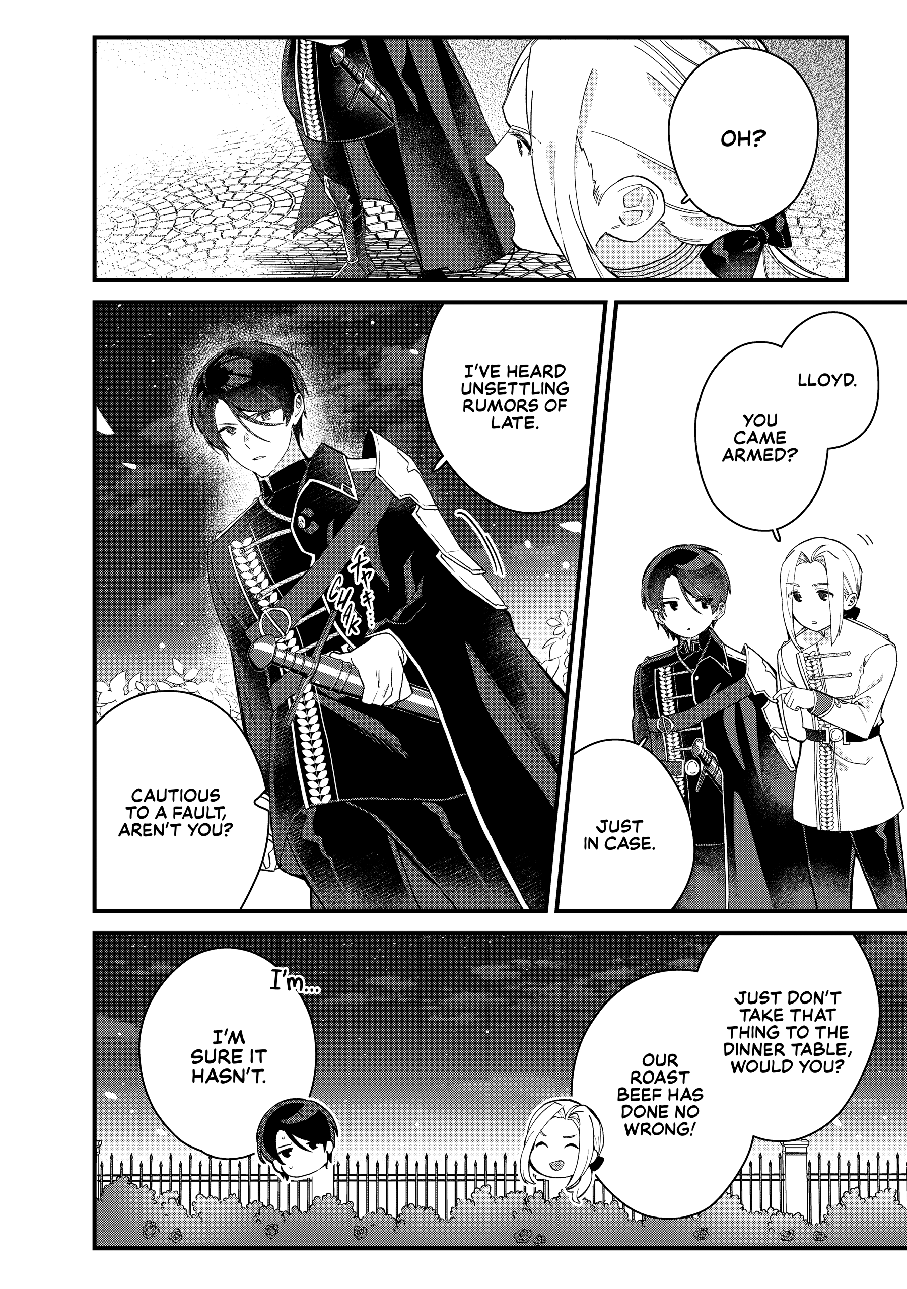 Read Safe & Sound in the Arms of an Elite Knight Manga Online