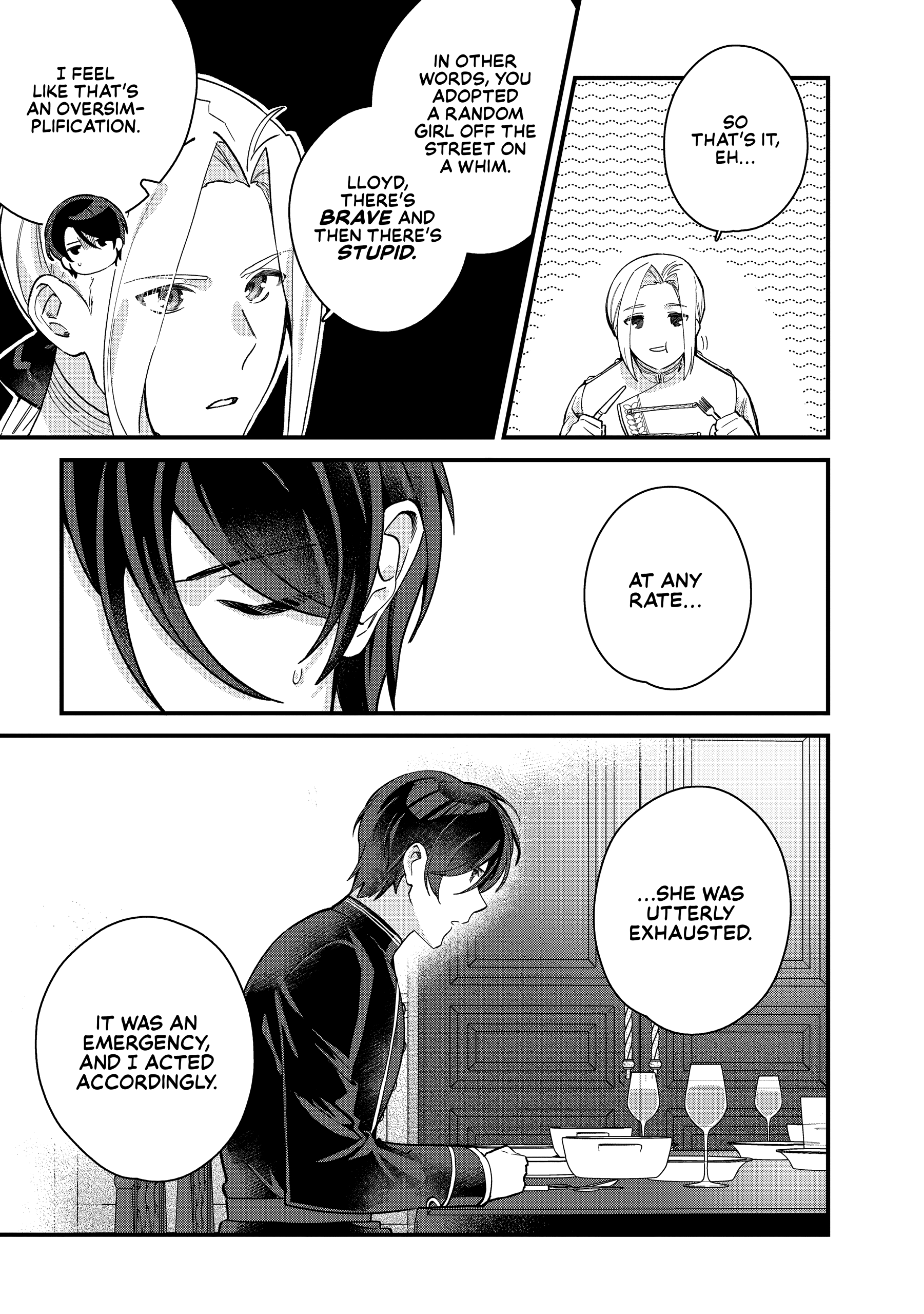 Read Safe & Sound in the Arms of an Elite Knight Manga Online