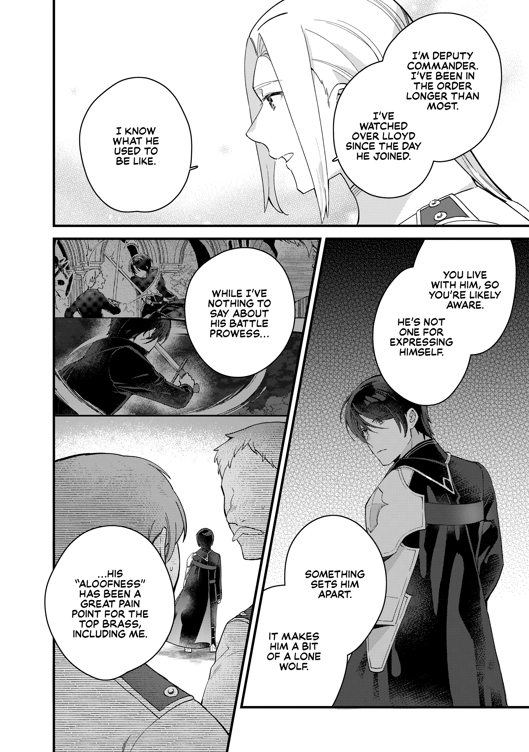 Read Safe & Sound in the Arms of an Elite Knight Manga Online