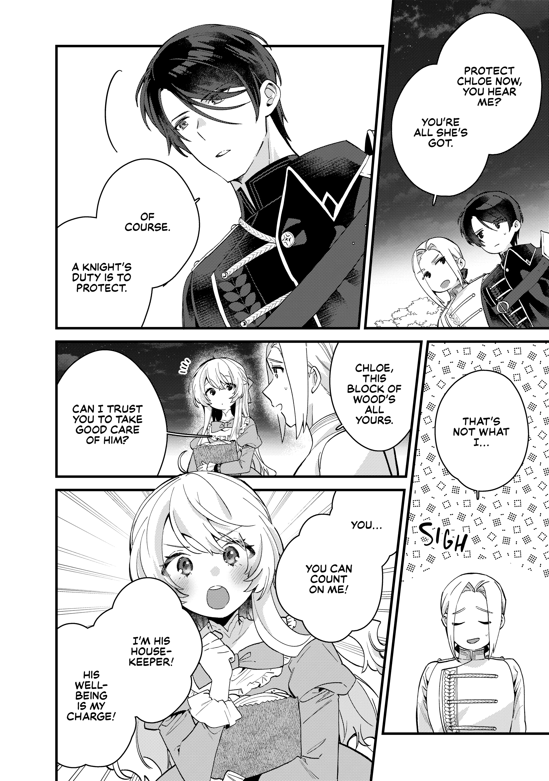 Read Safe & Sound in the Arms of an Elite Knight Manga Online