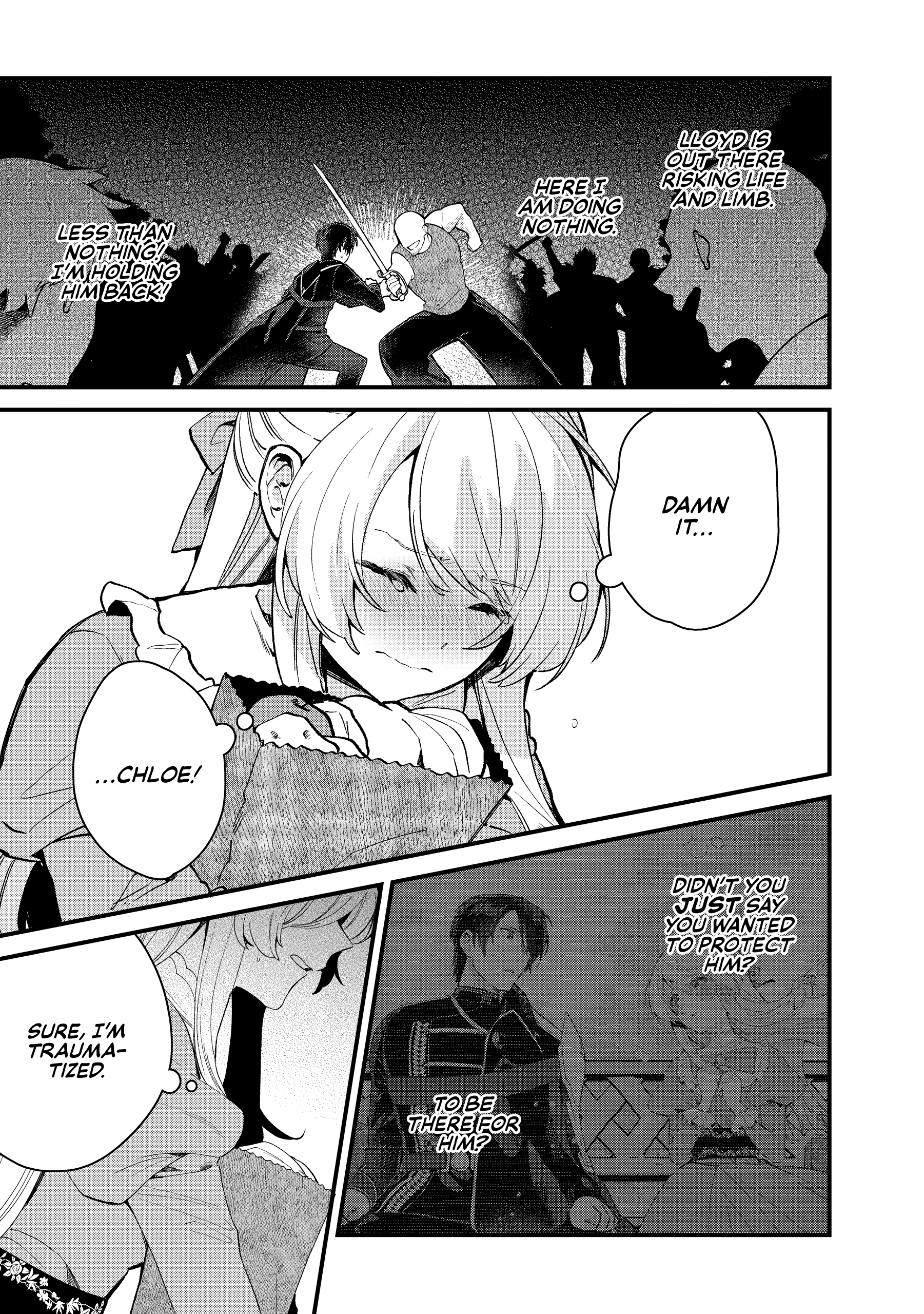 Read Safe & Sound in the Arms of an Elite Knight Manga Online