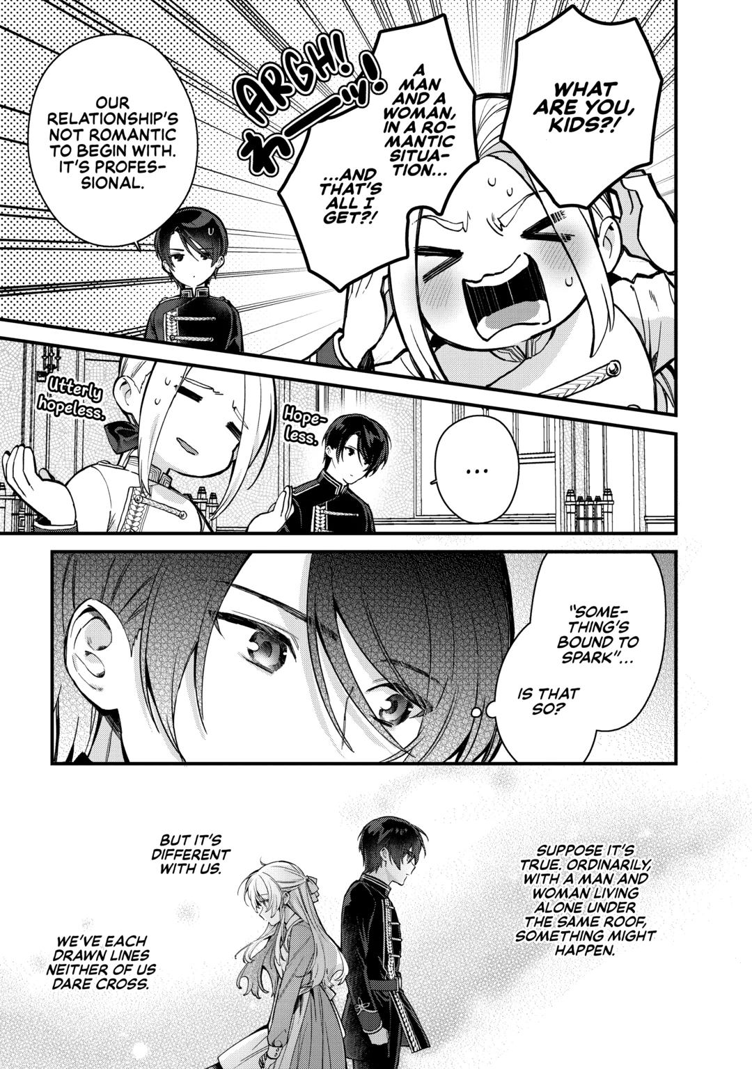 Read Safe & Sound in the Arms of an Elite Knight Manga Online