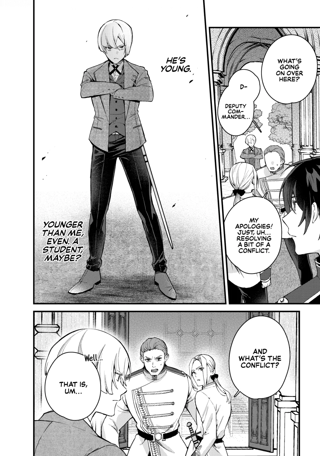 Read Safe & Sound in the Arms of an Elite Knight Manga Online