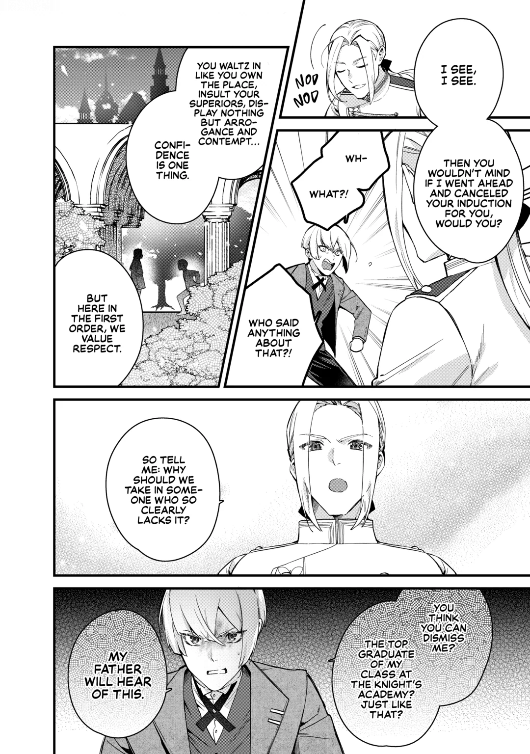 Read Safe & Sound in the Arms of an Elite Knight Manga Online