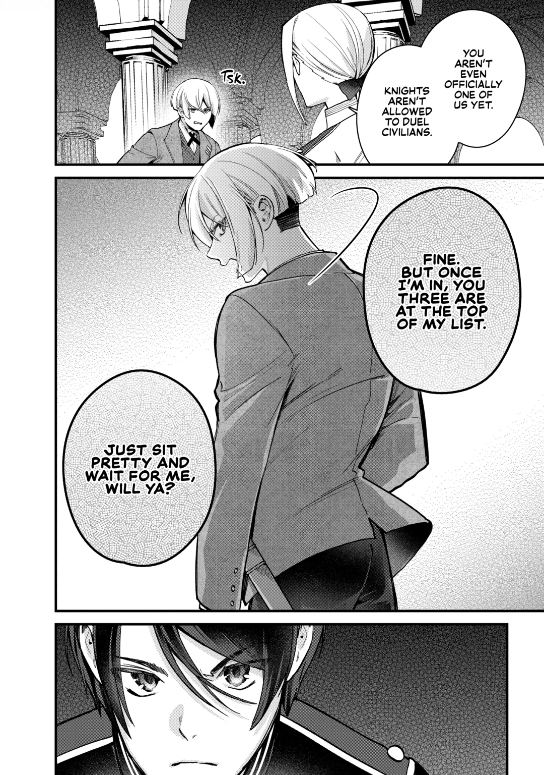 Read Safe & Sound in the Arms of an Elite Knight Manga Online